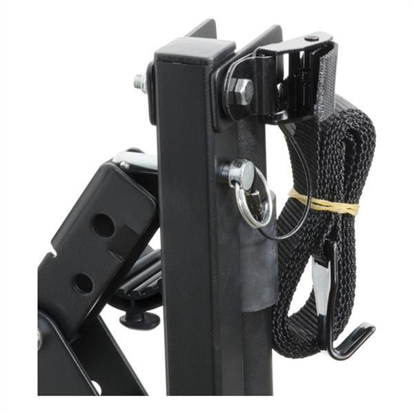 CURT Clamp-On Bike Racks 18013 Racks, Rack, Frame-Style Rack, Hitch Ball Mount, 2 in. Hitch Ball Mount Size, 3 Capacity, Steel, Black, Each thumbnail 8