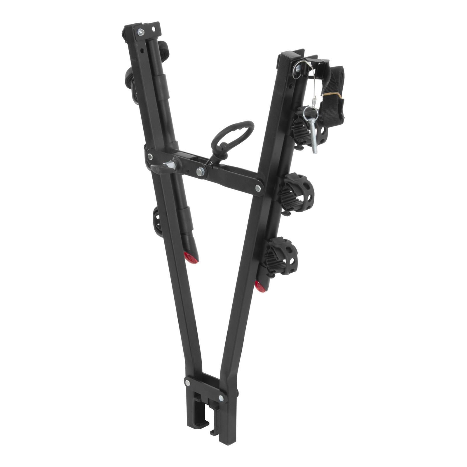 CURT Clamp-On Bike Racks 18013 Racks, Rack, Frame-Style Rack, Hitch Ball Mount, 2 in. Hitch Ball Mount Size, 3 Capacity, Steel, Black, Each thumbnail 7