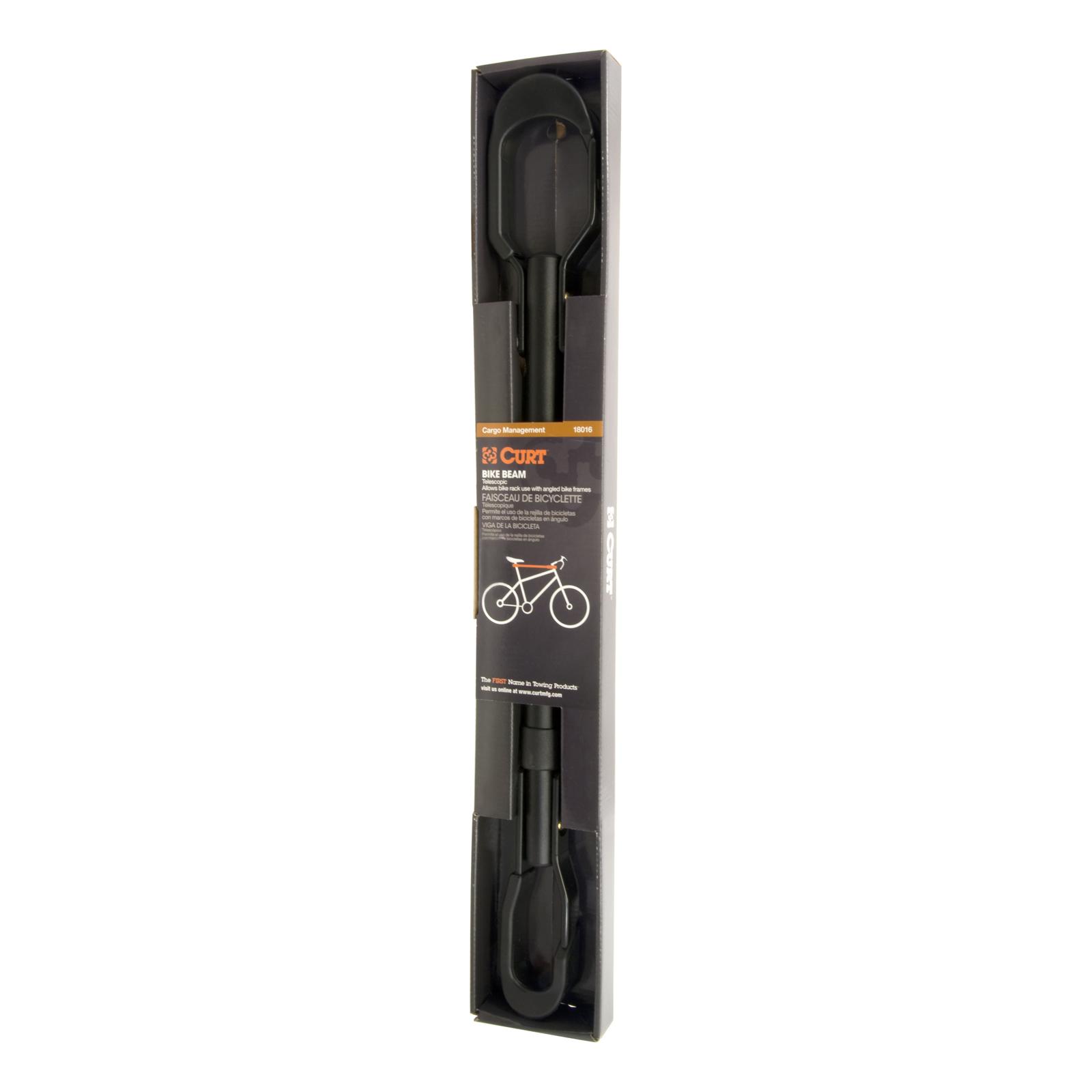 CURT Bike Beams 18016 Rack Accessories, Beam, Telescoping Adapter For Bikes With Non-Standard Frames, Adjusts 22.5 to 31 in. Long, Back, Each thumbnail 2