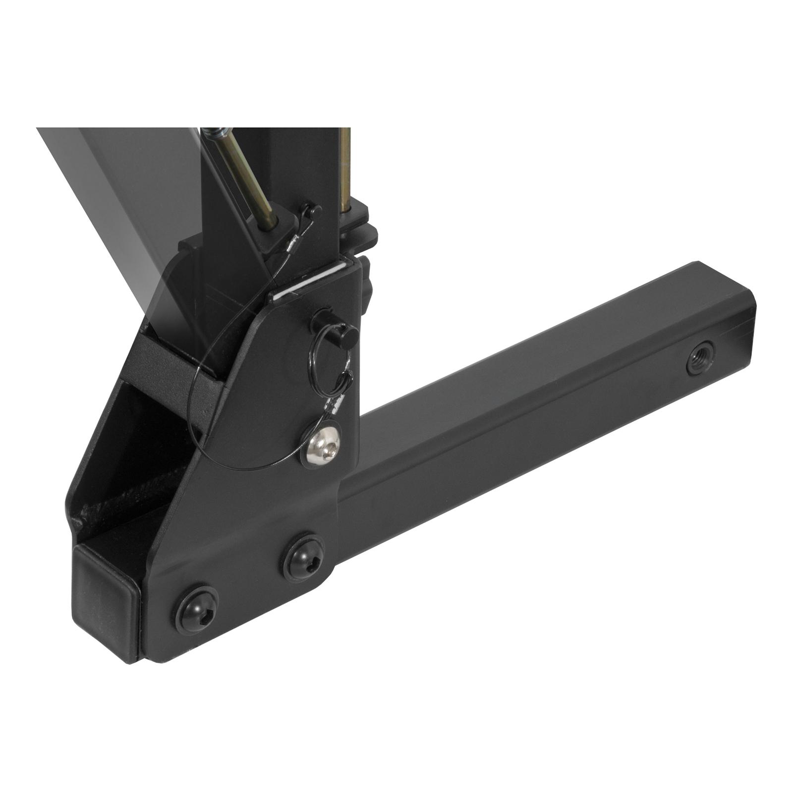 CURT Premium Hitch-Mounted Bike Racks 18065 Racks, Rack, Frame-Style Rack, Hitch Mount, 2 in. Receiver Size, 5 Capacity, Steel, Black, Each thumbnail 2