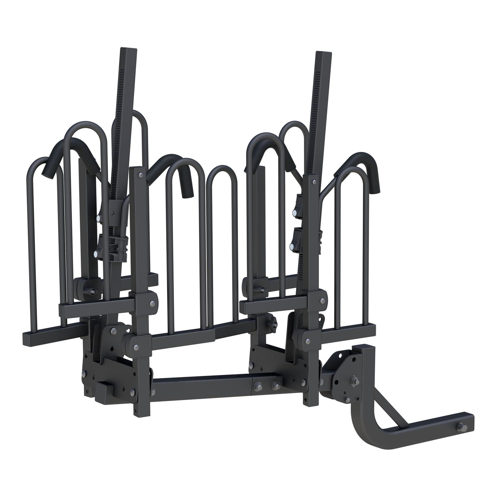 CURT Tray-Style Hitch Bike Racks 18087 Racks, Rack, Platform-Style Rack, Mount, 2 in. Receiver Size, 4 Capacity, Steel, Black, Each thumbnail 2