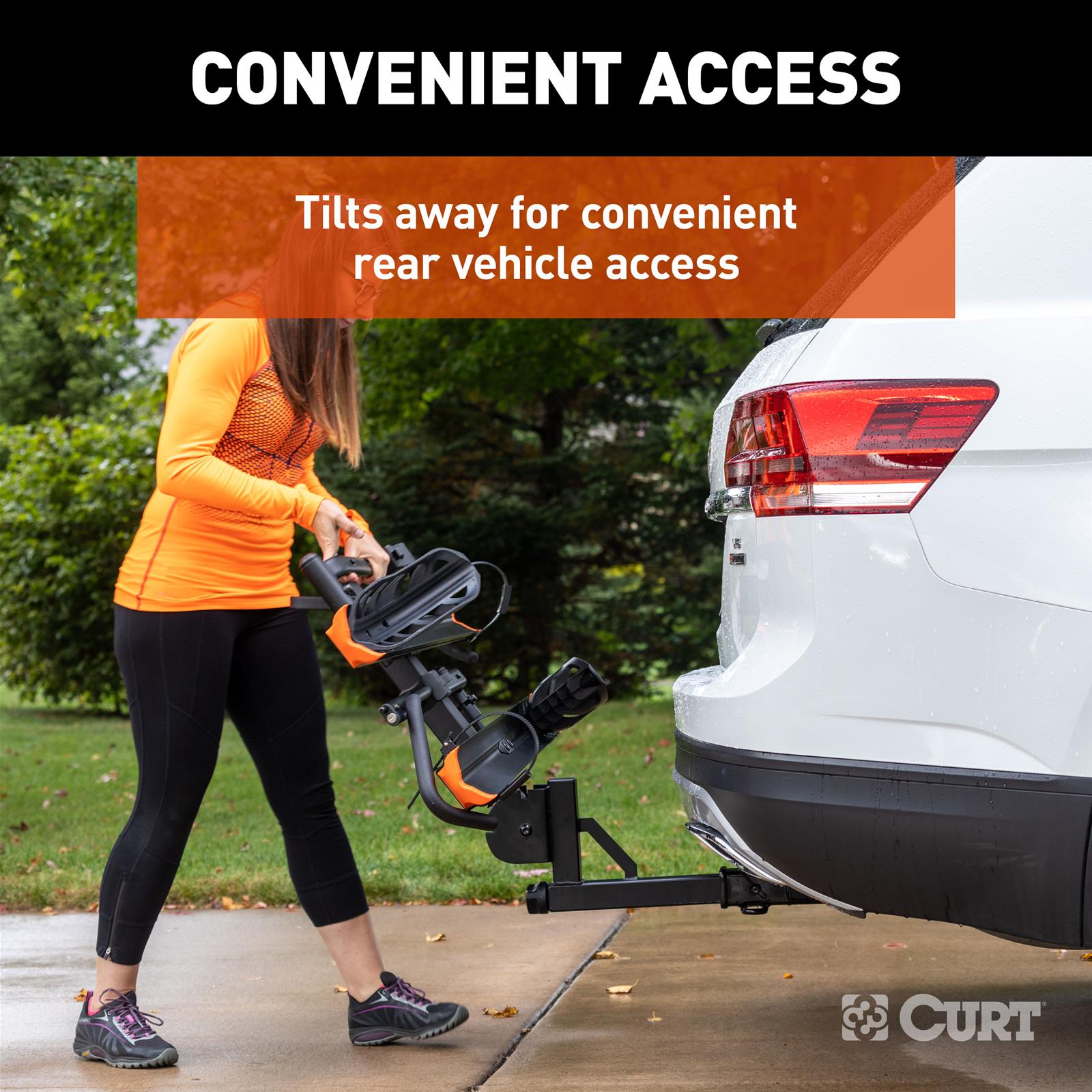 Curt Manufacturing Bike Racks 18088 Aluminum Rack, Aluminum Rack thumbnail 2