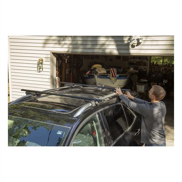 CURT Universal Roof Rack Crossbars 18118 Components, Crossbars, Measure 53 3/8 in. long, 2 1/8 in. wide, 7/8 in. High, Pair thumbnail 4
