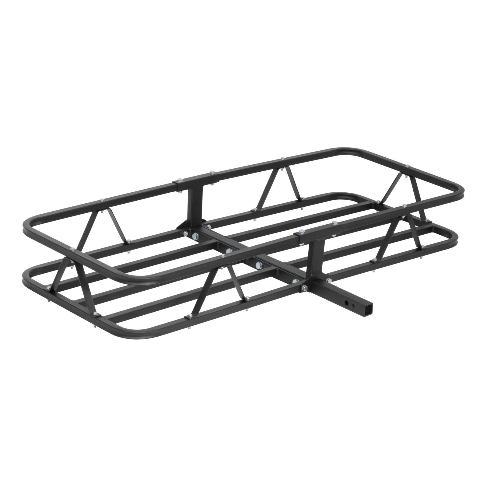 CURT Basket-Style Cargo Carriers 18145 Holder, Basket-Style, Steel, Black Powdercoated, Fixed Shank, 500 lbs. Capacity, Each thumbnail 4