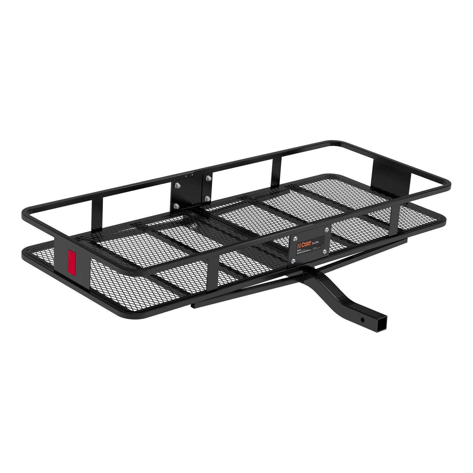 CURT Basket-Style Cargo Carriers 18152 Carrier, Receiver Hitch Mount, Steel, Black Powdercoated, 500 lb. Capacity, 60 in. x 24 in., Each thumbnail 2