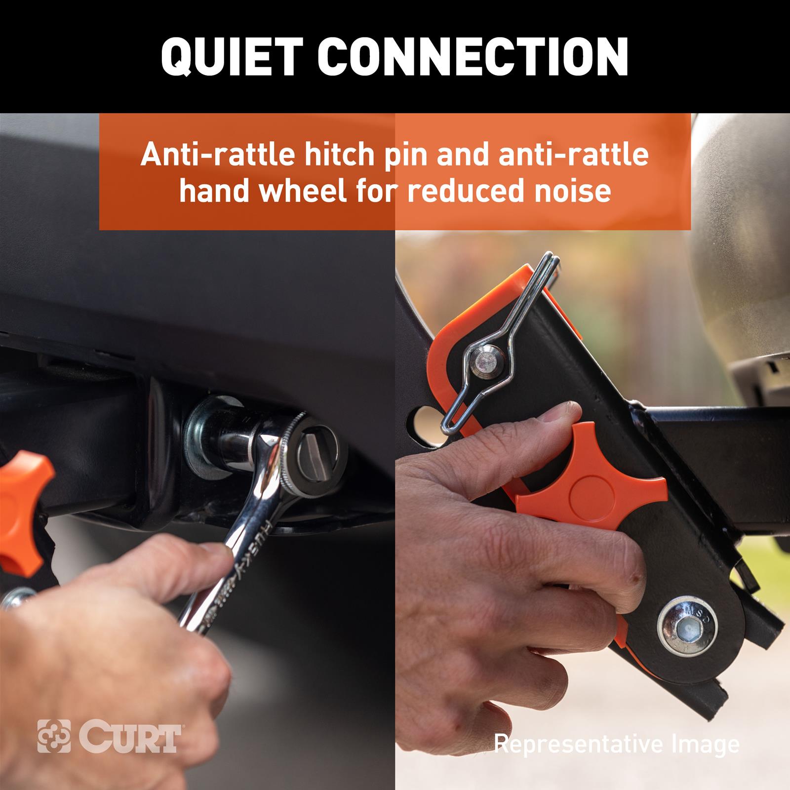 Curt Manufacturing Receiver Hitch Ball Mounts 18401 CURT ActiveLink 1-1/4" Shank thumbnail 7