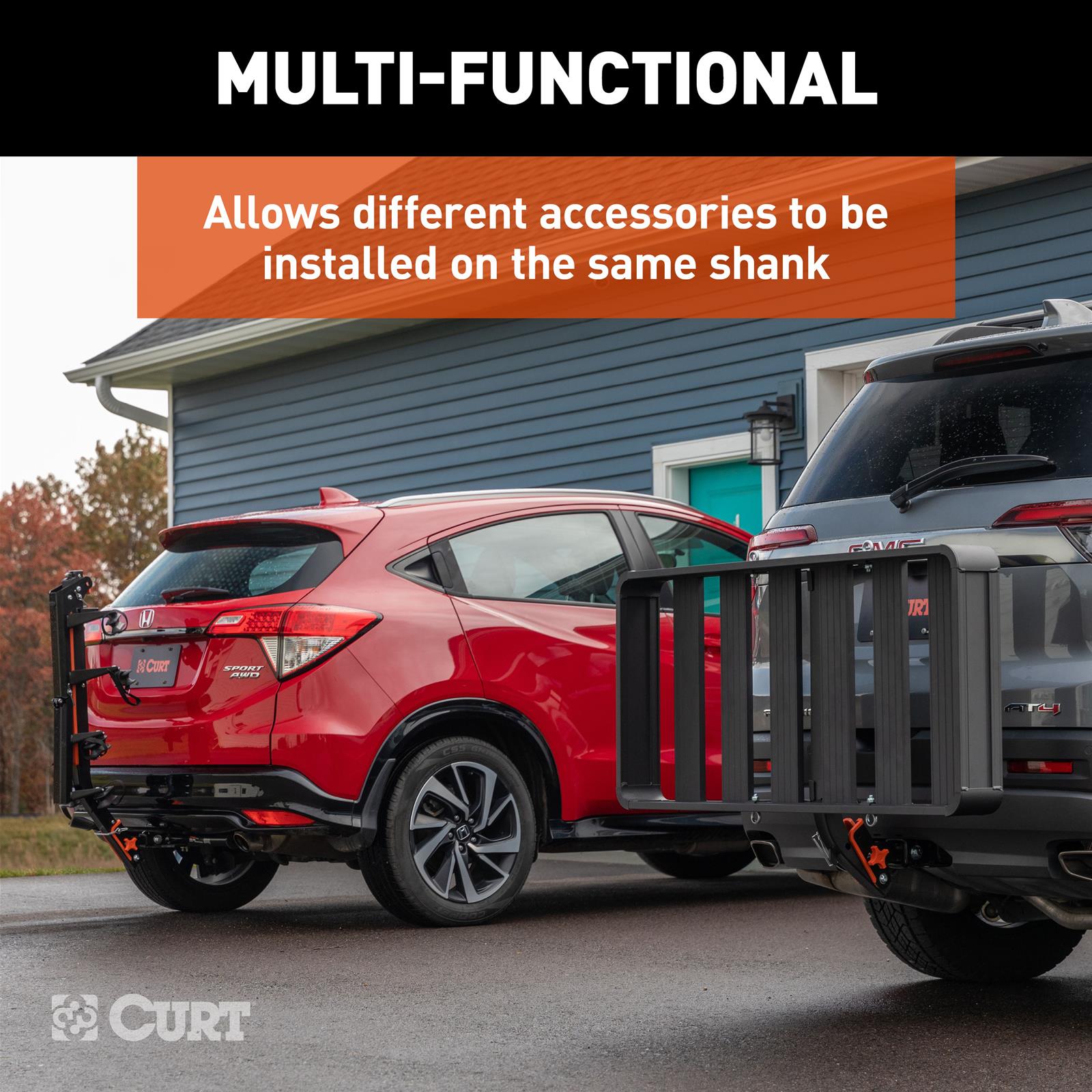 Curt Manufacturing Bike Racks 18411 CURT ActiveLink SE Hitch-Mounted Rack, 4 Bikes, 2" Shank thumbnail 7