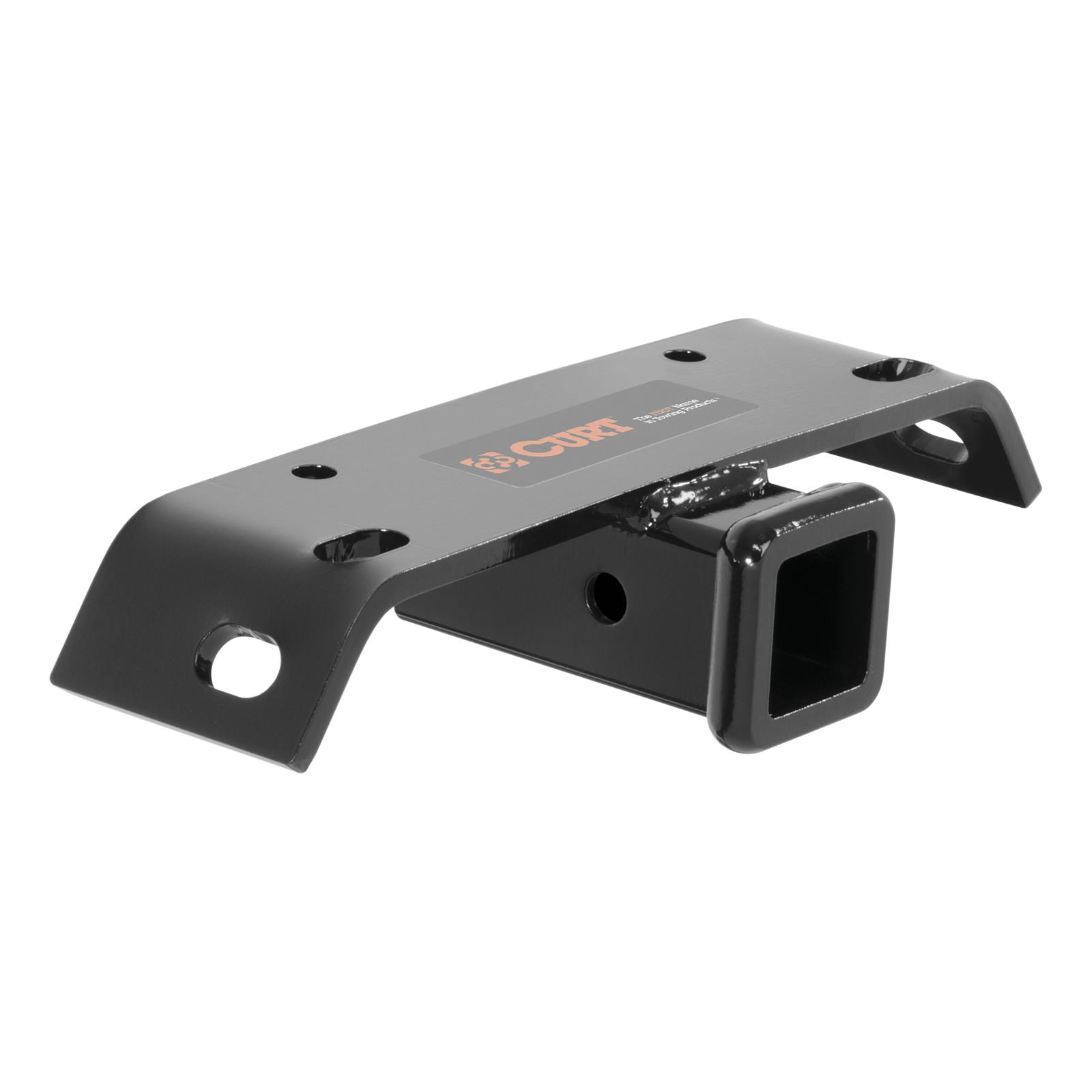 CURT Step Bumper Hitches 19031 Trailer Hitch, Bumper, V-5 Rated, Black, 2 in. Square Receiver, 10-1/2 in. Bolt Pattern, Universal, Each thumbnail 2