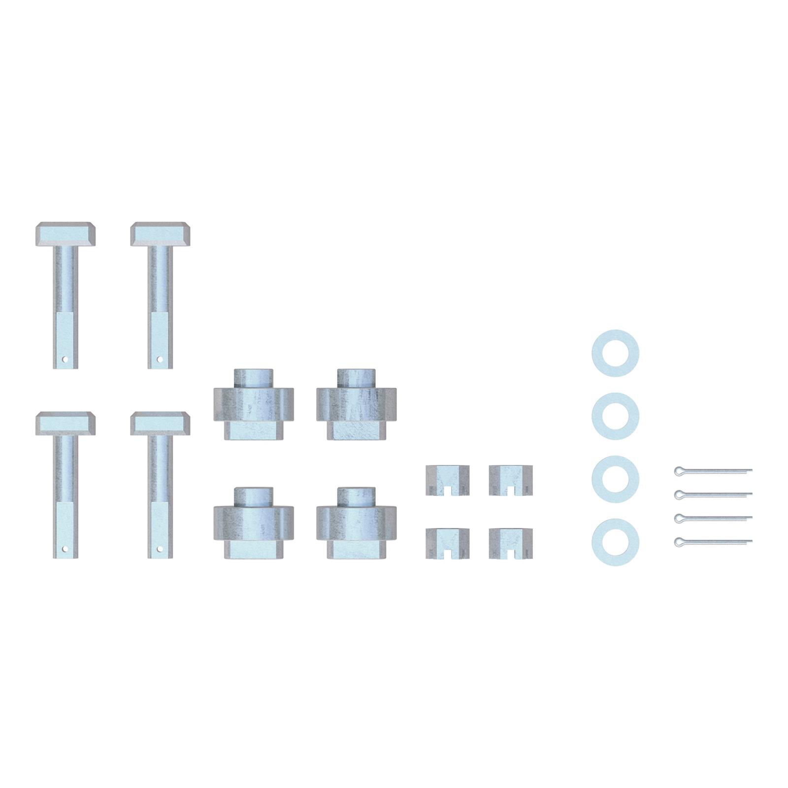 CURT Replacement Fifth Wheel Puck System Anchors 19208 Trailer Hitch Anchors, Chevy/GMC, Kit thumbnail 2