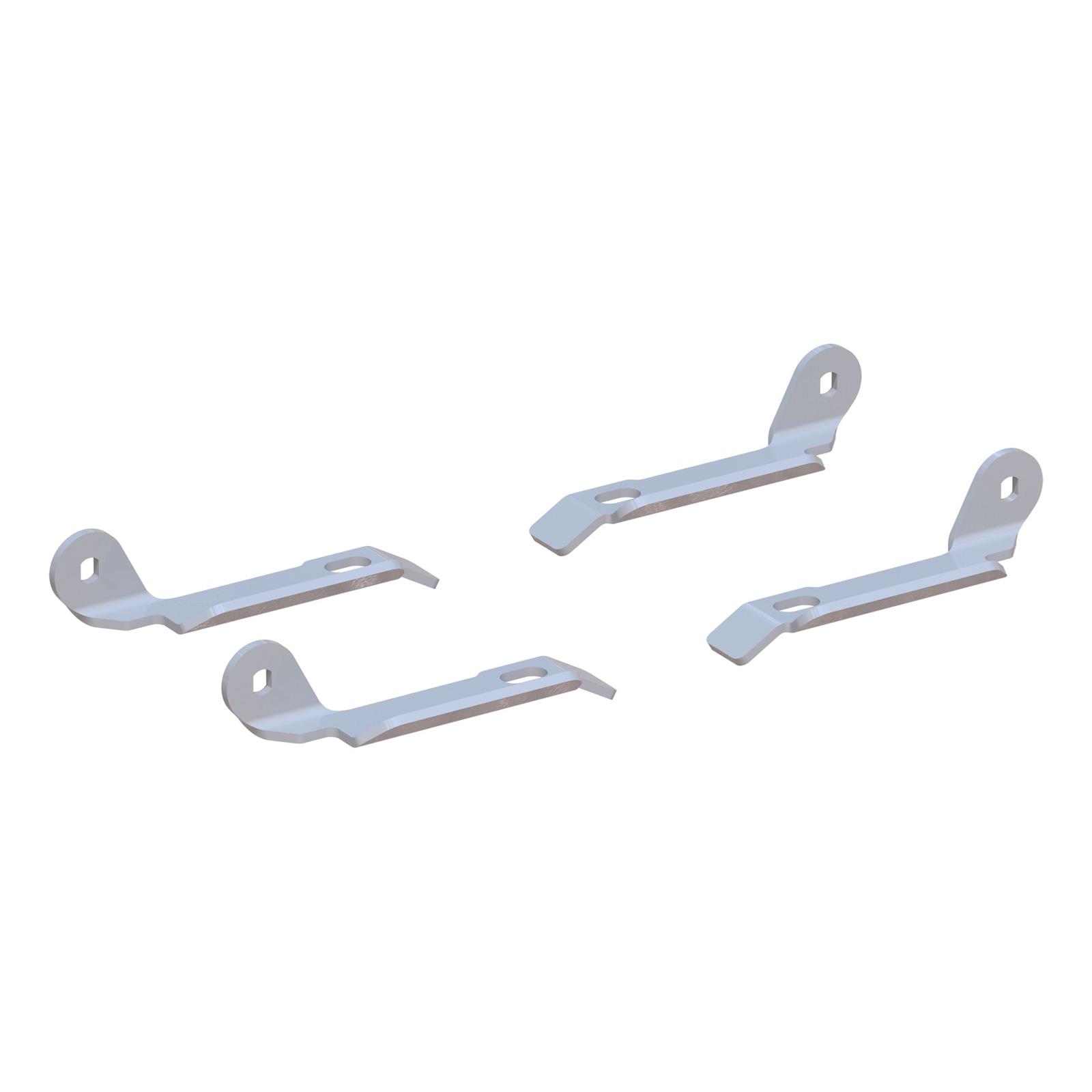 CURT Replacement Fifth Wheel Puck System Handles 19209 Hitch Components, Handle, Release, Chevrolet, GMC, Set of 4