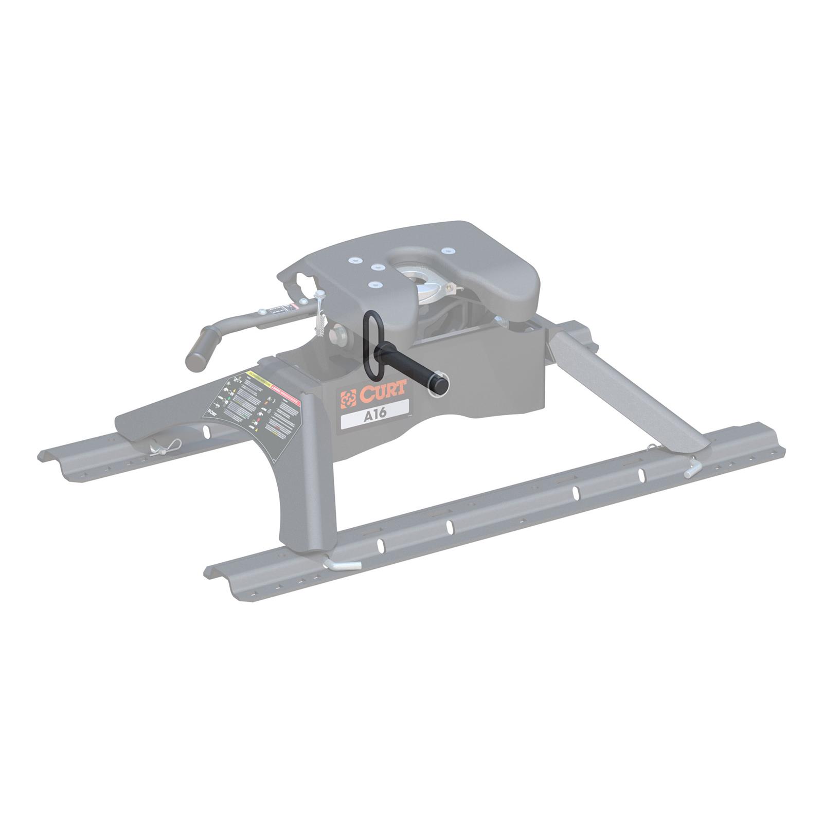 CURT Replacement Fifth Wheel Center Pins 19211 Hitch Components, A16 Pin, Secures Head into Hitch Body, Each thumbnail 2
