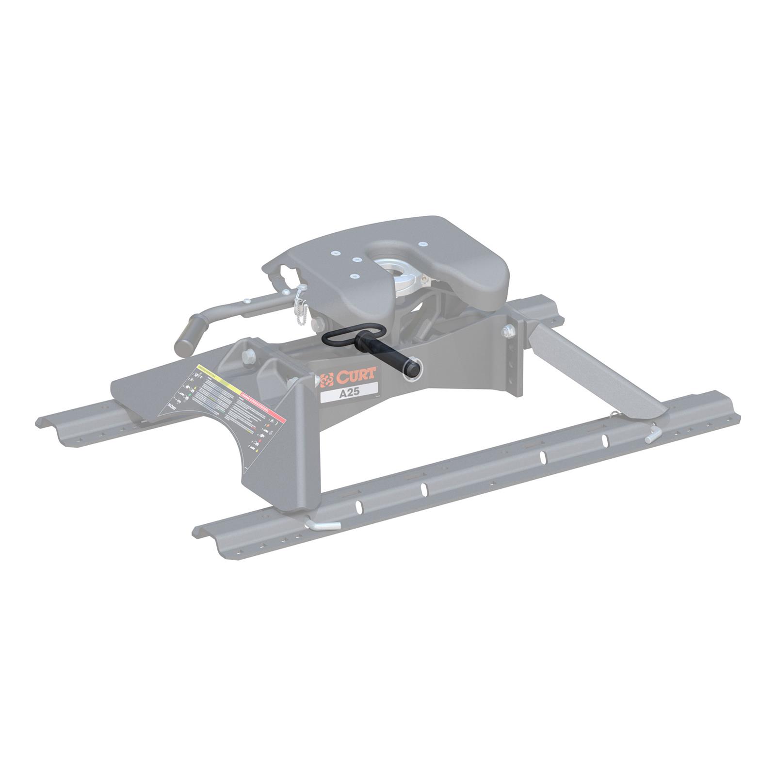 CURT Replacement Fifth Wheel Center Pins 19214 Hitch Components, A25 Pin, Secures Head into Hitch Body, Each thumbnail 2