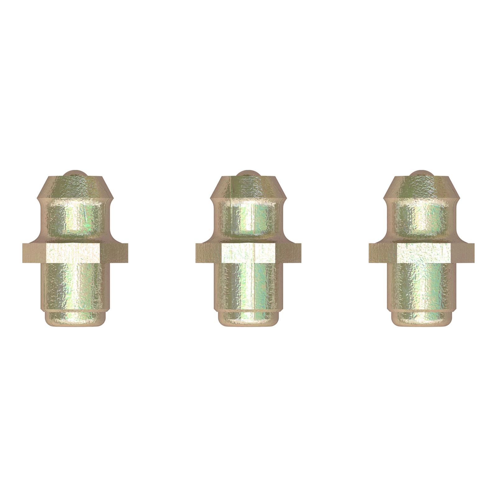 CURT Replacement Q-Series Fifth Wheel Grease Fittings 19223 Hitch Components, fifth Fittings, Set of 3