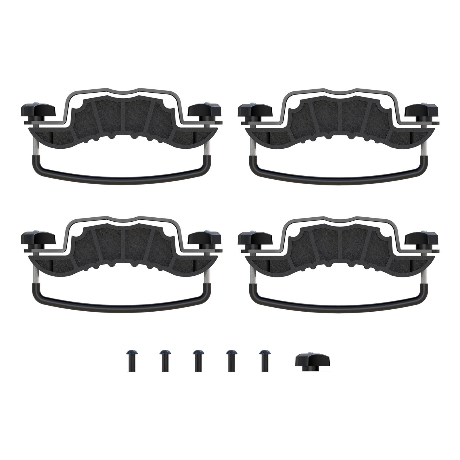 CURT Replacement Hardware for Roof Rack Cargo Carriers 19231 Components, Carriers, Includes Brackets, Bolts, Nuts, Kit