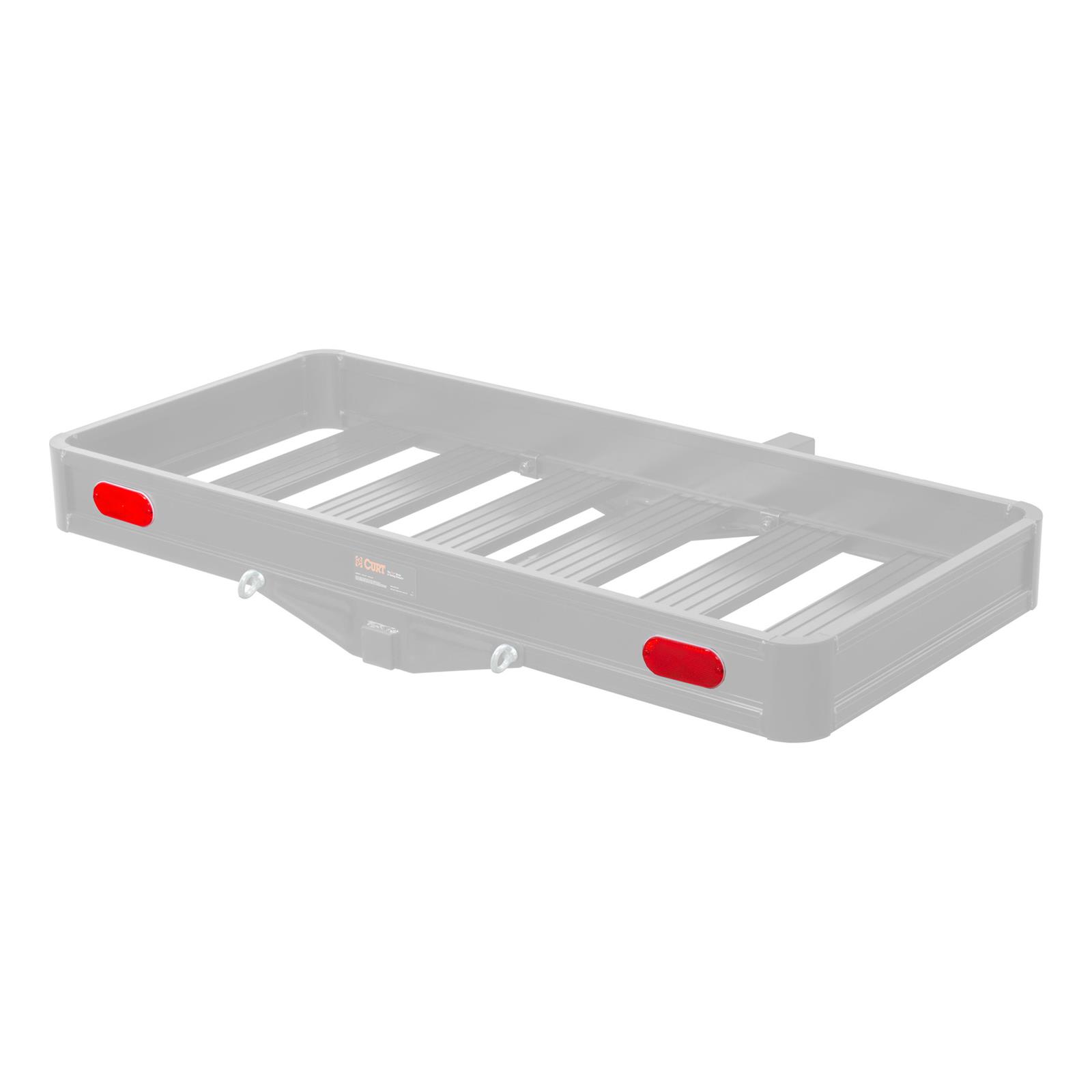 CURT Replacement Reflectors 19234 Receiver Hitch Components, for Aluminum Cargo Carrier, Sold as a Pair thumbnail 2