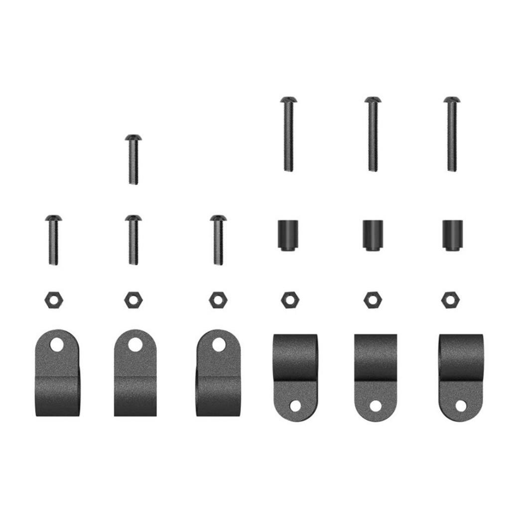 CURT Replacement Fairing Hardware 19242 Roof Rack Components, for Roof Rack Cargo Carriers, Includes and Clips, Kit