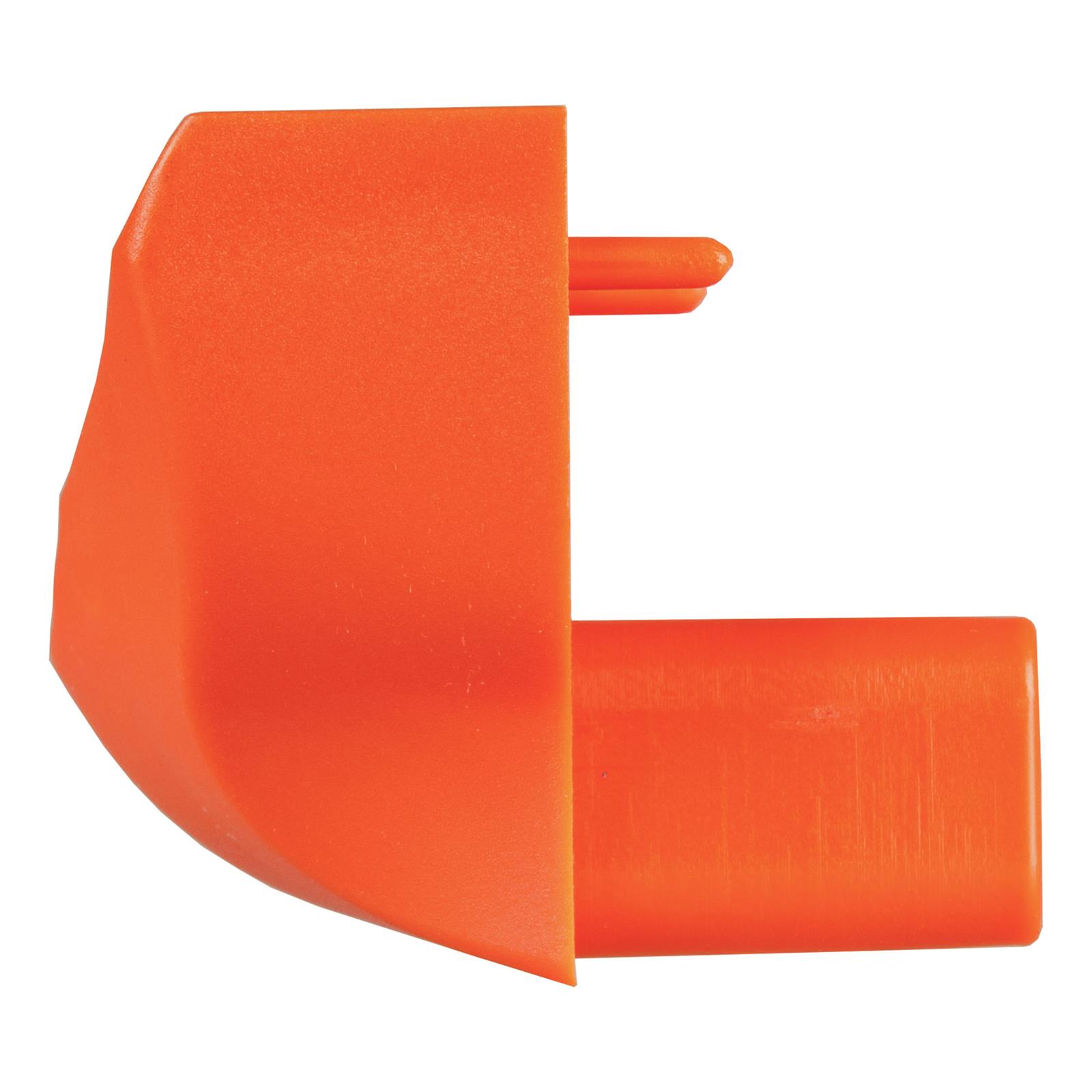 CURT Bike Rack End Caps 19267 Accessories, Caps, Plastic, Orange, Pair thumbnail 2