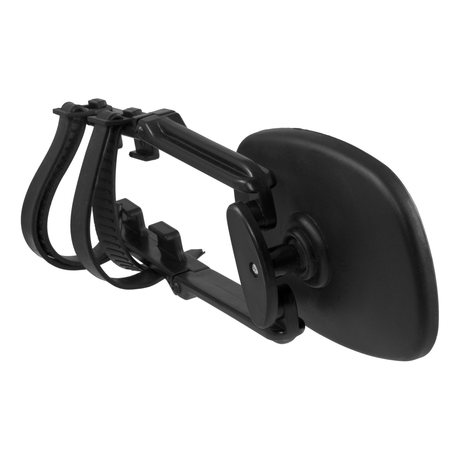 CURT Tow Mirrors 20002 Side View Mirror, Towing Type, Rectangular, Flat, Manual, Black Housing, Each thumbnail 2