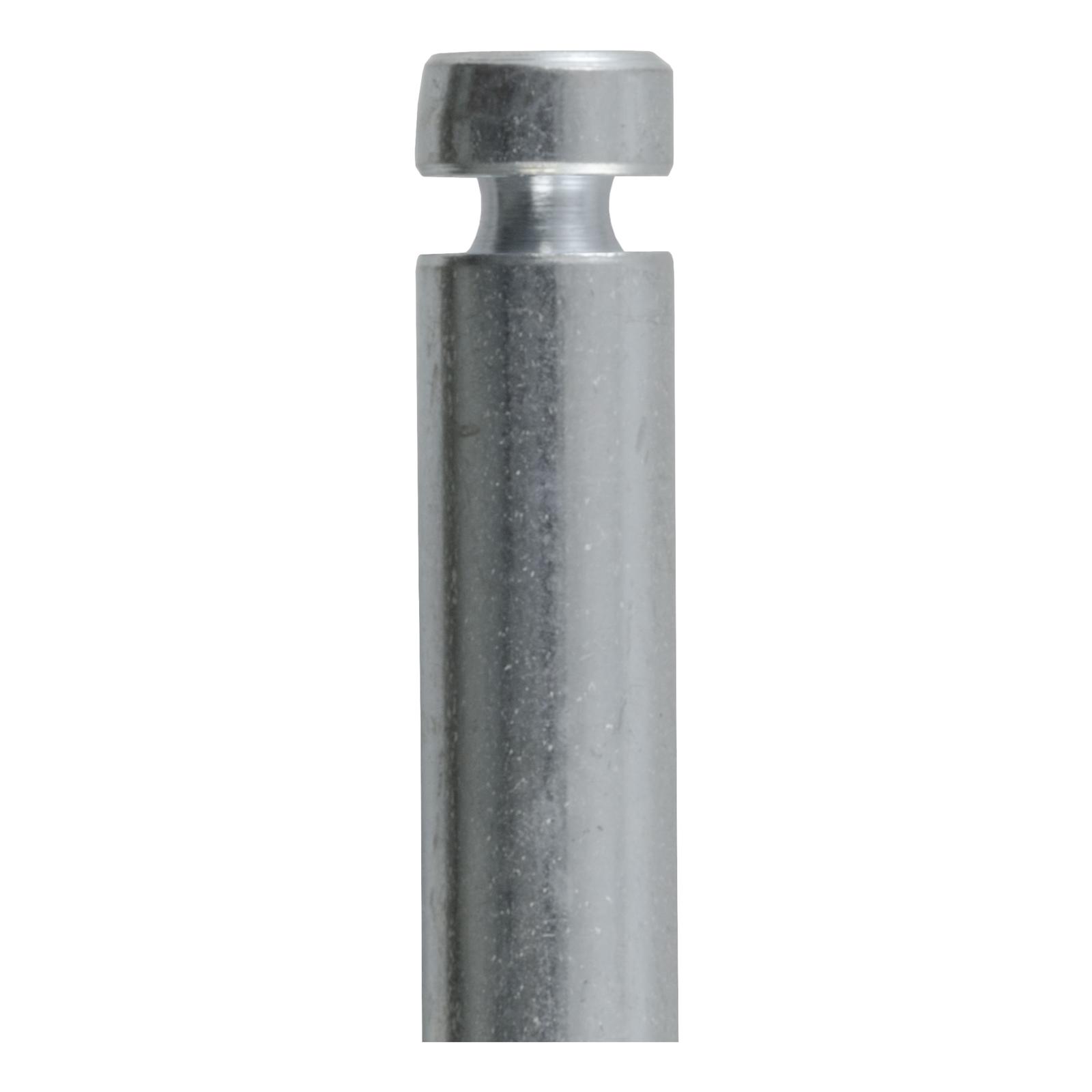 CURT Receiver Pins and Clips 21403 Hitch Pin, 1/2 in. Diameter, Steel, Zinc Finish, Clip, Kit thumbnail 2