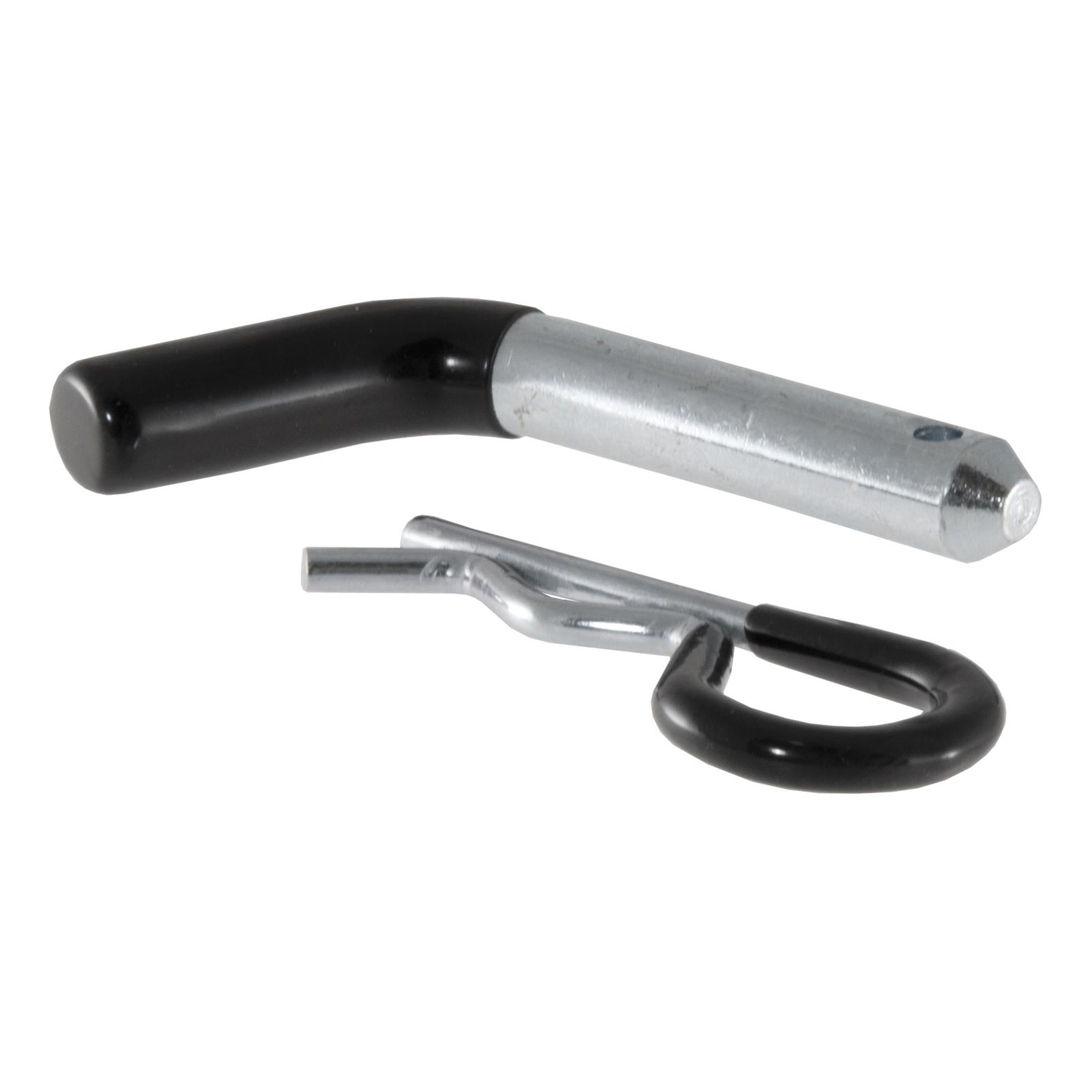CURT Receiver Pins and Clips 21410 Hitch Pin, Steel, Zinc Finish, Clip, Fits 0.500 in. Hole Size, Each thumbnail 2