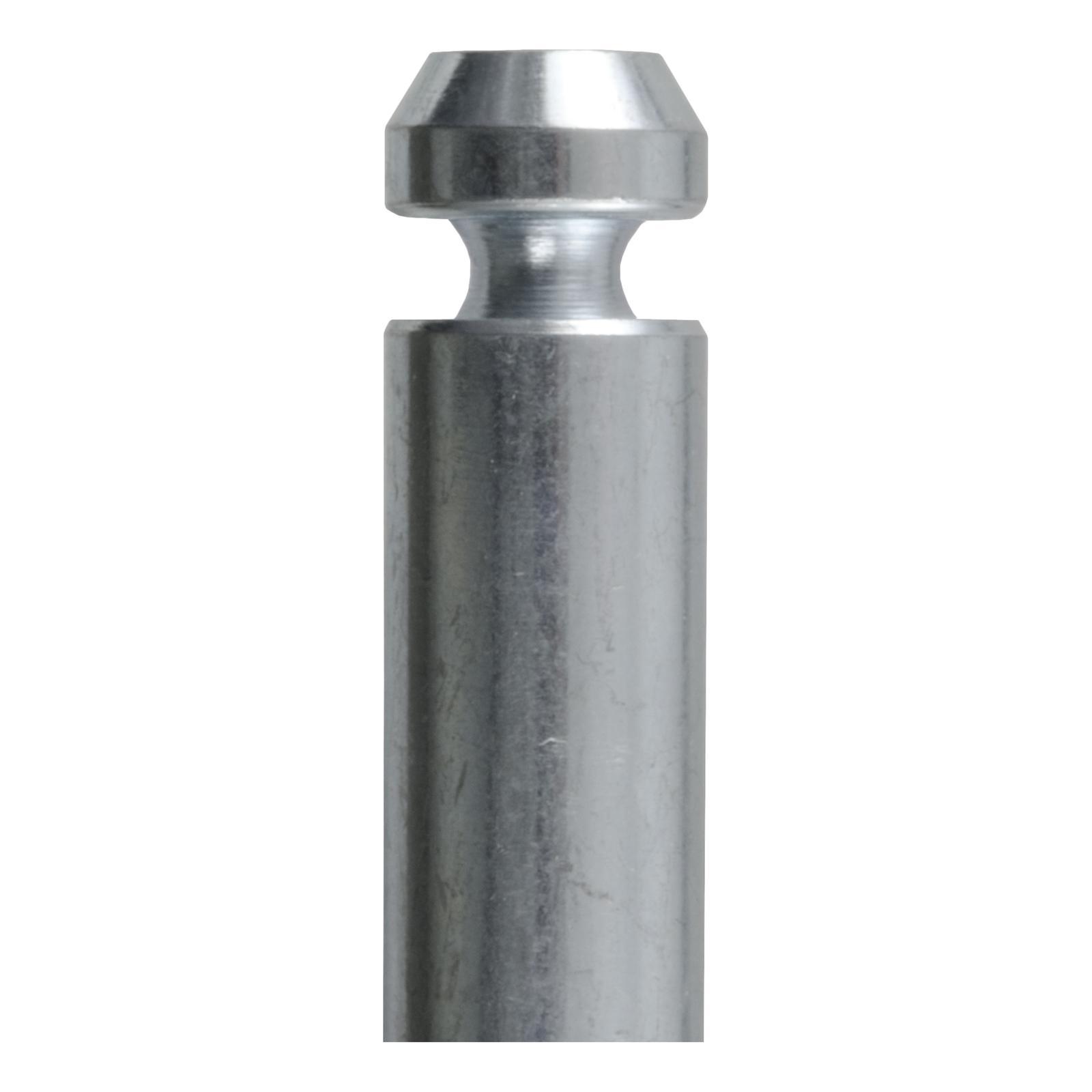 CURT Receiver Pins and Clips 21504 Hitch Pin, 0.625 in. Diameter, Steel, Zinc Finish, Clip, Kit thumbnail 2