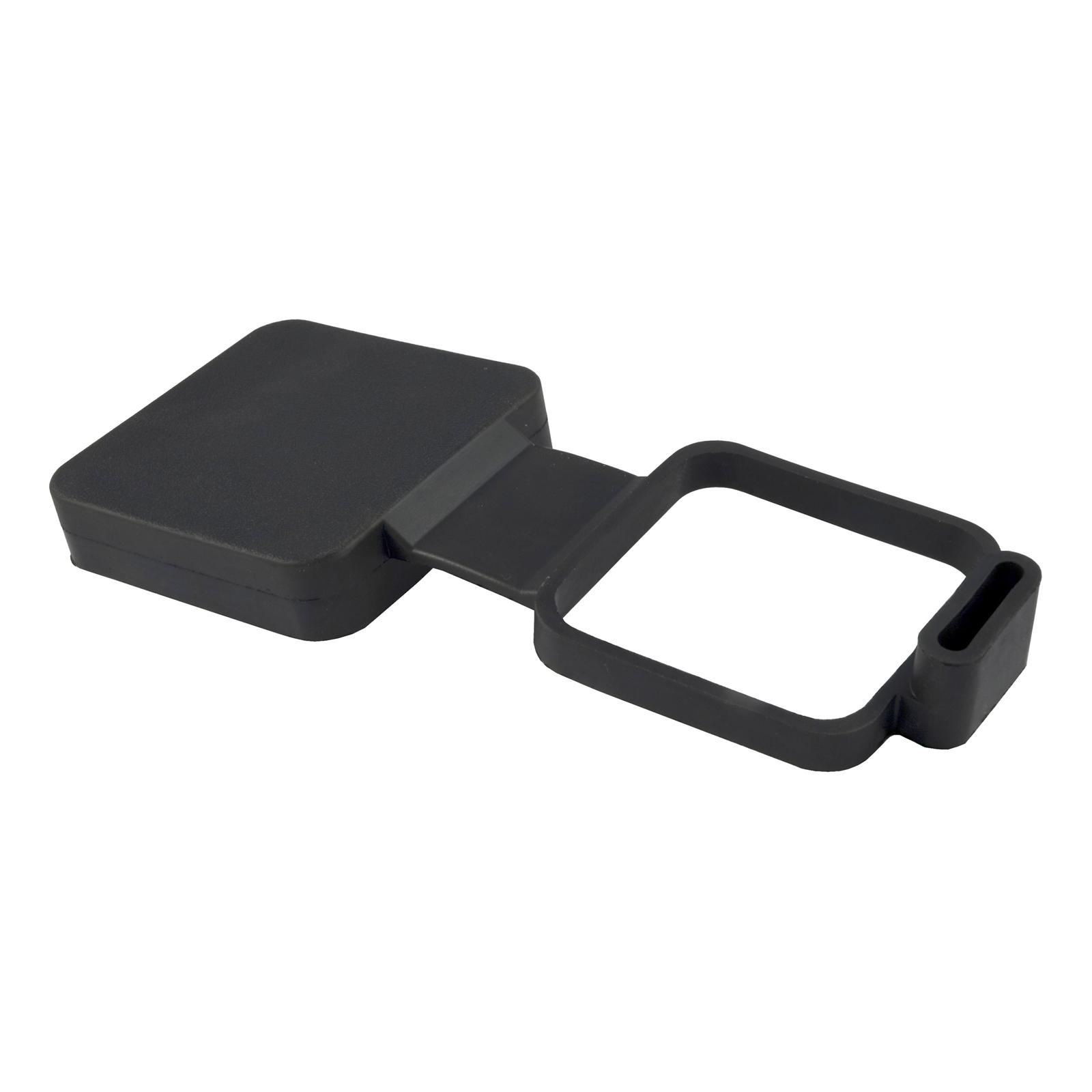 CURT Hitch Tube Covers 21728 Receiver Cover, 2 in. Size, Plastic, Black, Each thumbnail 3