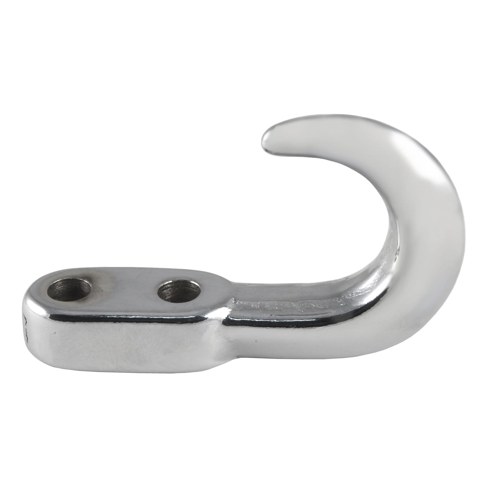 CURT Tow Hooks 22420 Hook, Chrome, 10,000 lb. GTW thumbnail 2