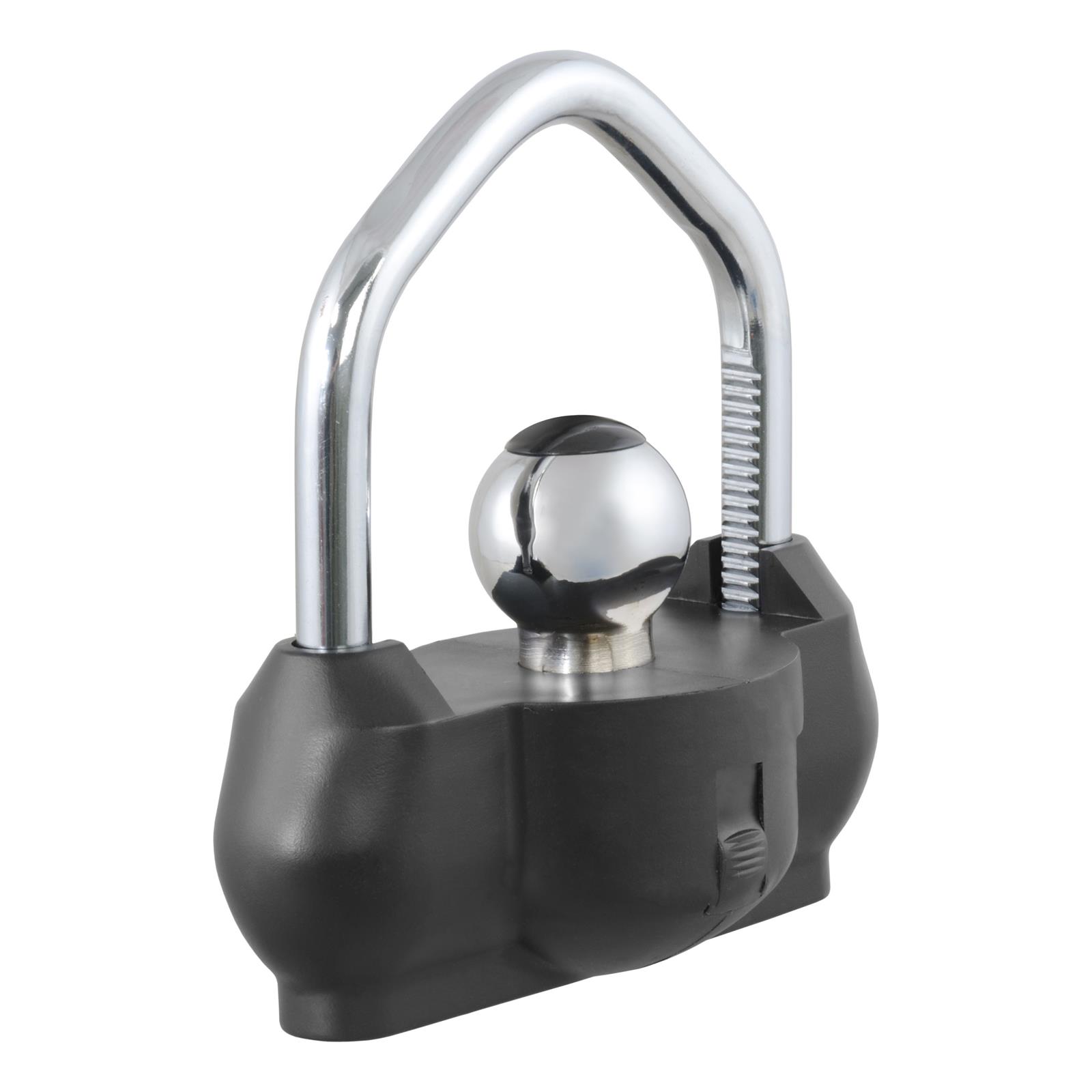 CURT Trailer Locks 23179 Lock, Coupler, Steel, Black Powdercoated/Chrome, Two Keys, Each thumbnail 5