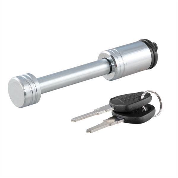 Curt Manufacturing Receiver Hitch and Coupler Locks 23501 LOCK, CHROME, 1/2" CHROME thumbnail 2