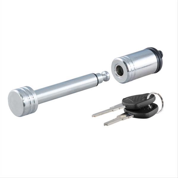 Curt Manufacturing Receiver Hitch and Coupler Locks 23501 LOCK, CHROME, 1/2" CHROME thumbnail 3