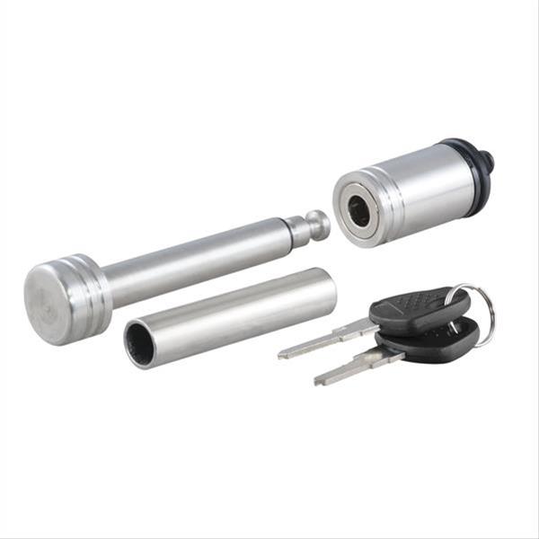 Curt Manufacturing Receiver Hitch and Coupler Locks 23517 LOCK, STAINLESS STEEL, 5/8" DOGBONE, 1/2" WITH 5/8" SLEEVE