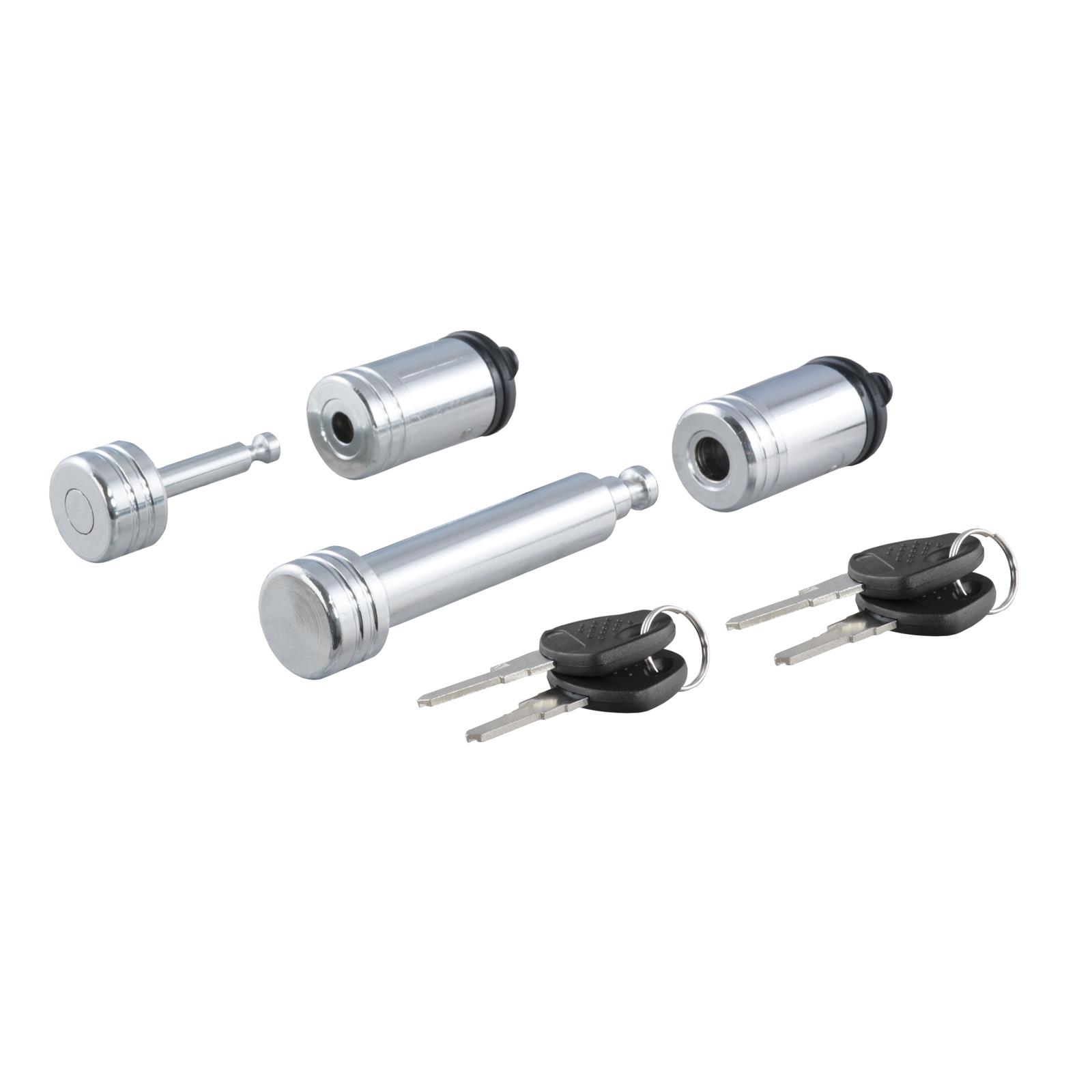Curt Manufacturing Receiver Hitch and Coupler Locks 23526 CURT Lock & Lock - lock coupler lock set, includes 23515 23520