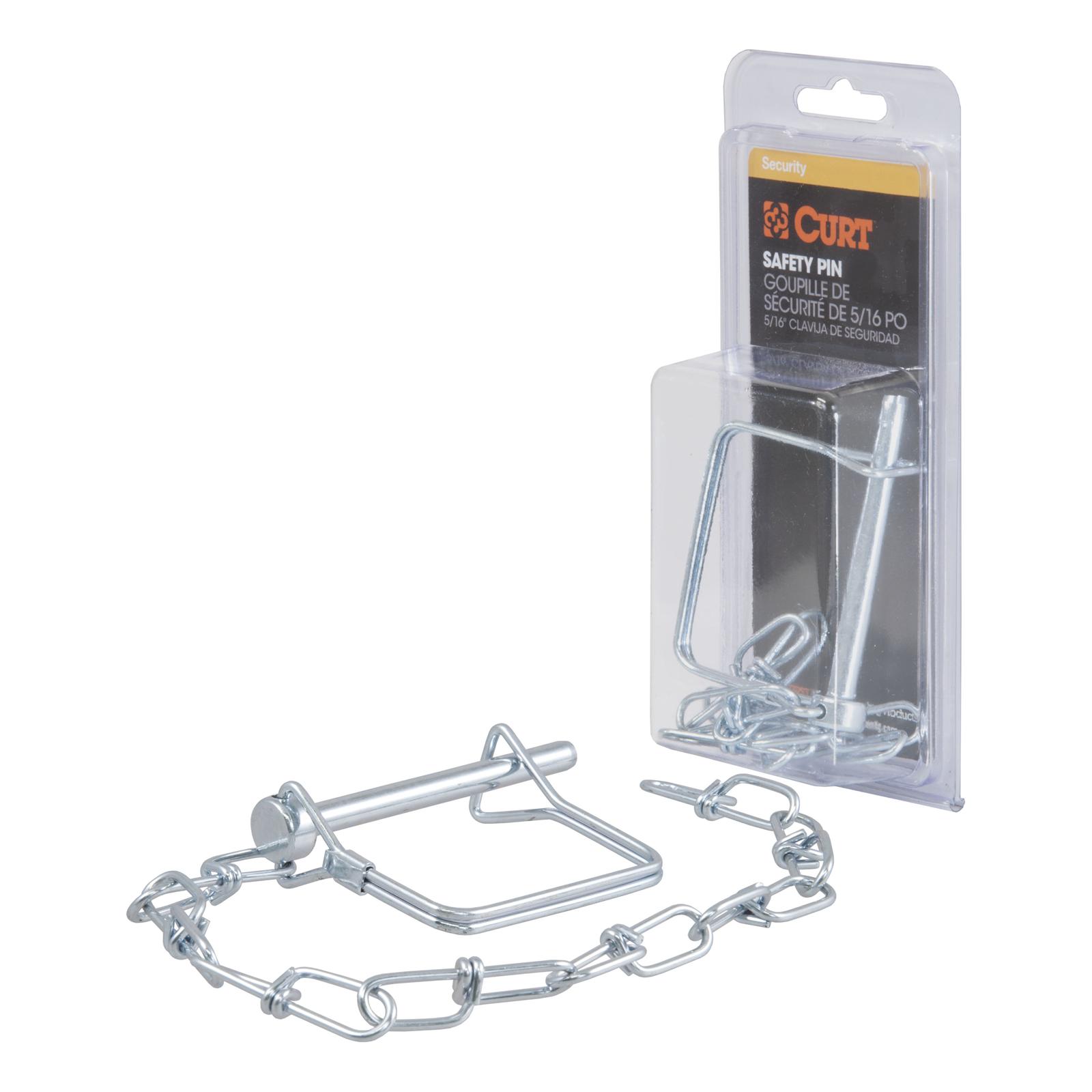 Curt Manufacturing Trailer Coupler Safety Pins 25013 COUPLER SAFETY PIN thumbnail 3