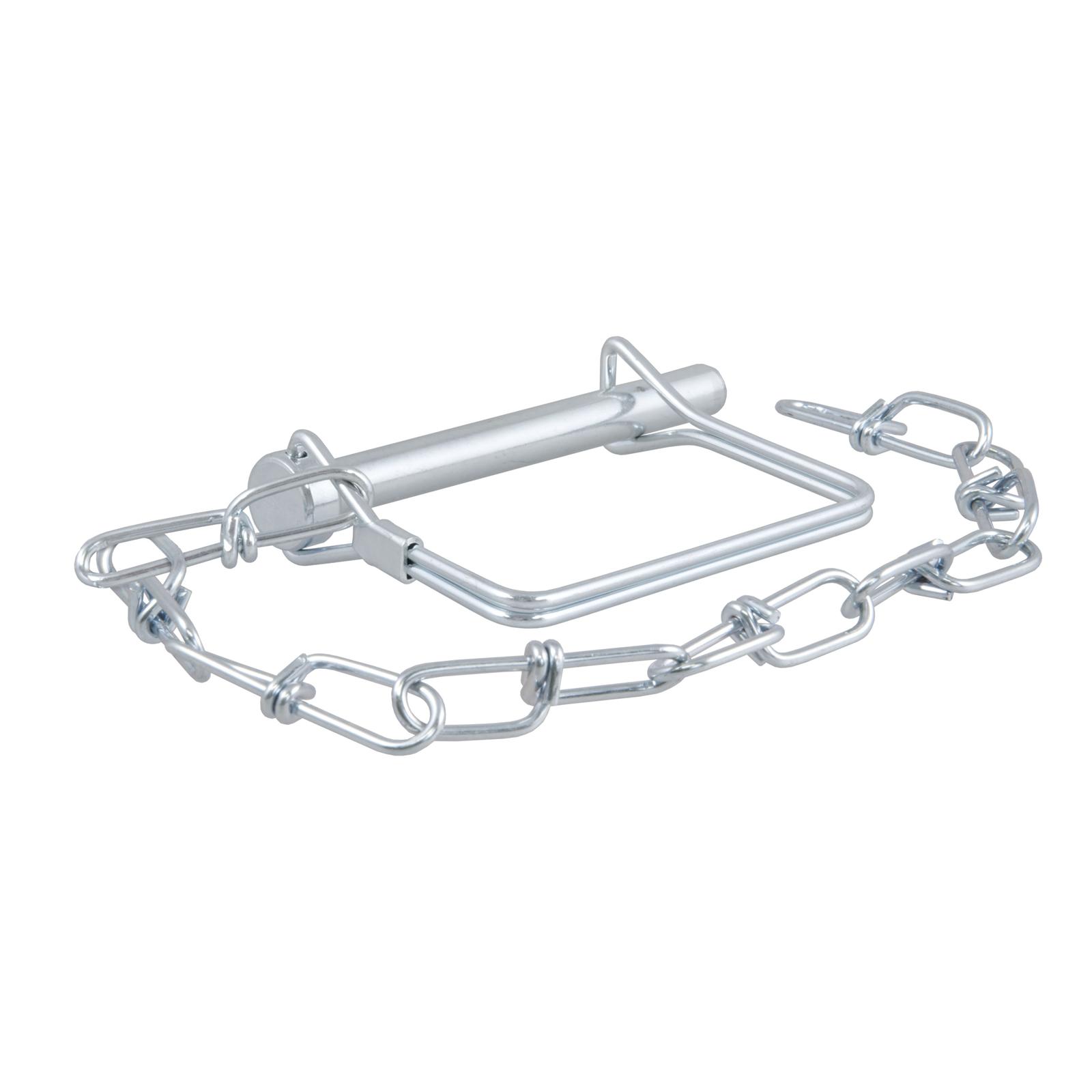 CURT Coupler Safety Pins 25035 Trailer Pin, 5/16 in. Diameter, Steel, Zinc Finish, Each