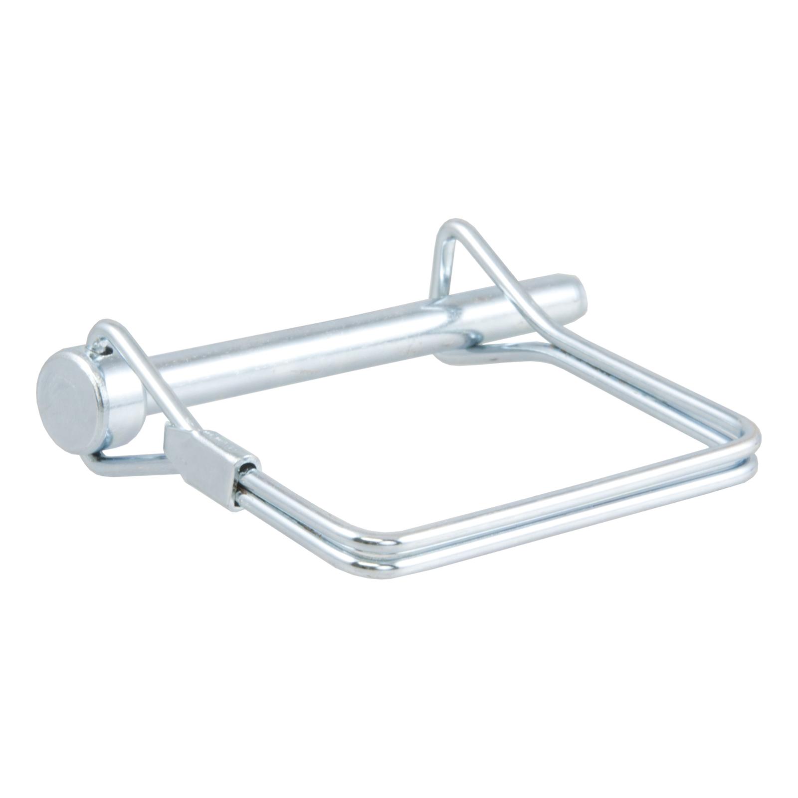 CURT Coupler Safety Pins 25080 Trailer Pin, 1/4 in. Diameter, Steel, Zinc Finish, Each