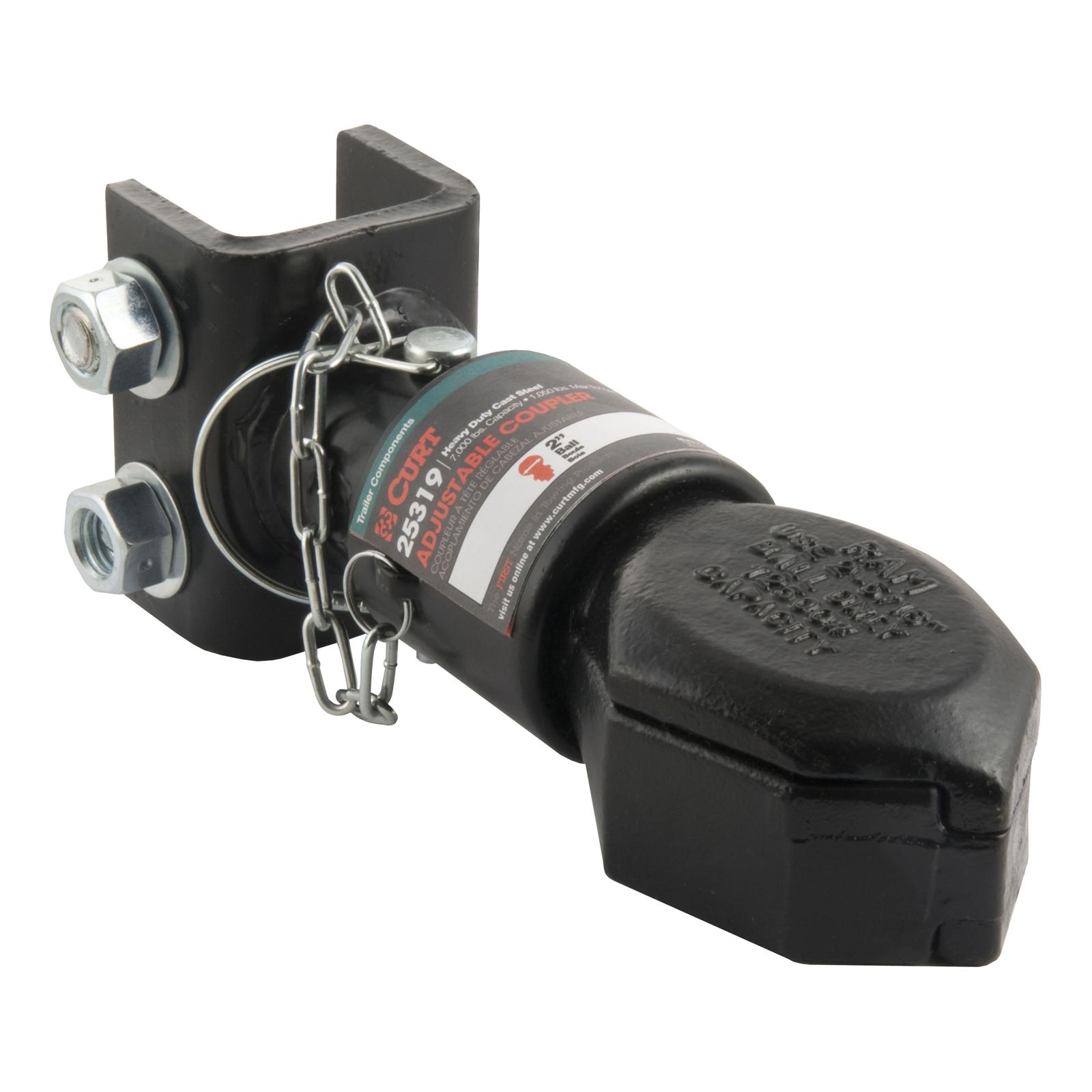 Curt Manufacturing 25319 CURT Adjustable SleeveLock Channel Couplers