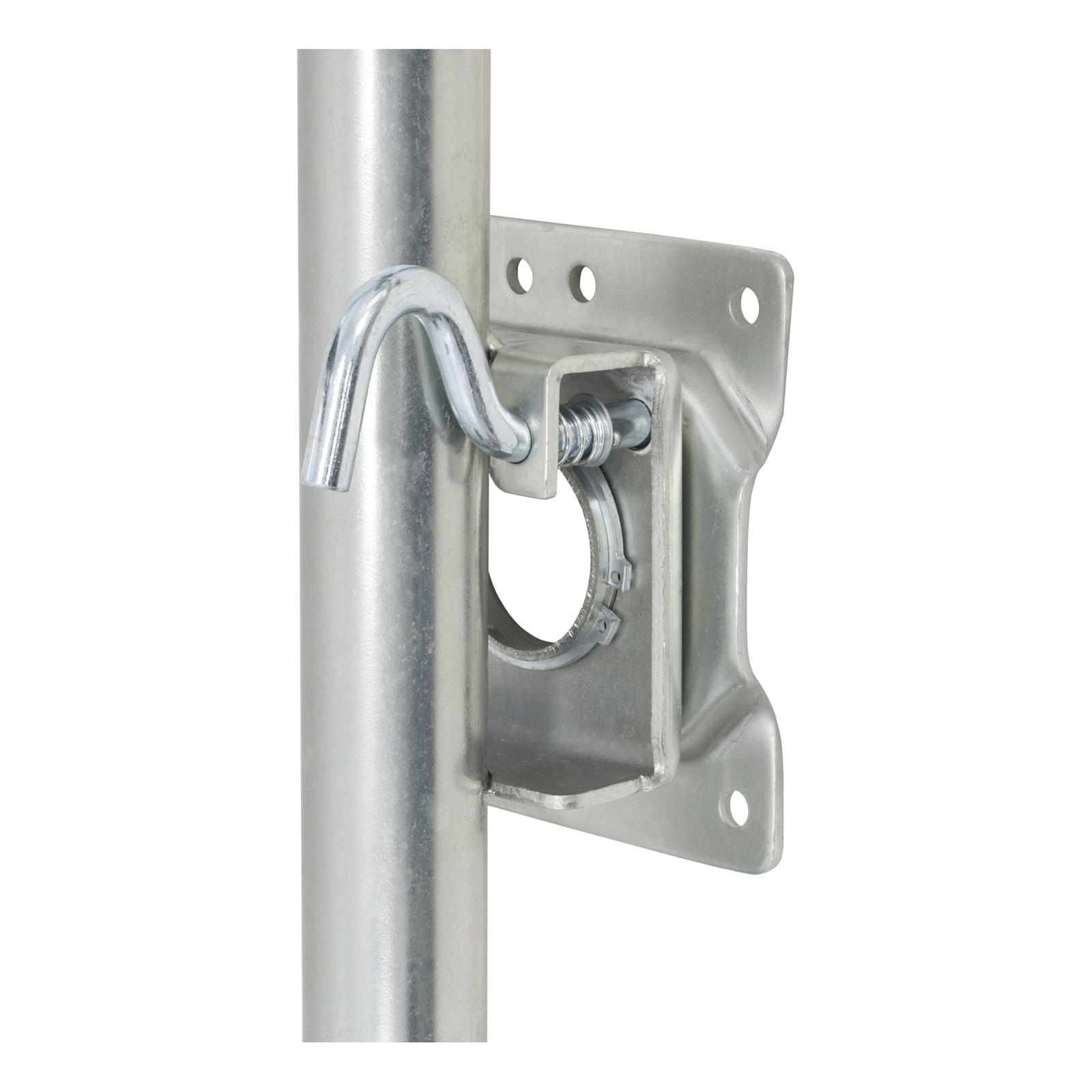 CURT Marine Trailer Jacks 28100 Jack, Marine, 1,000 lb. Capacity, 10 in. Travel, Steel, Zinc, Single Caster, Swivel, Each thumbnail 3