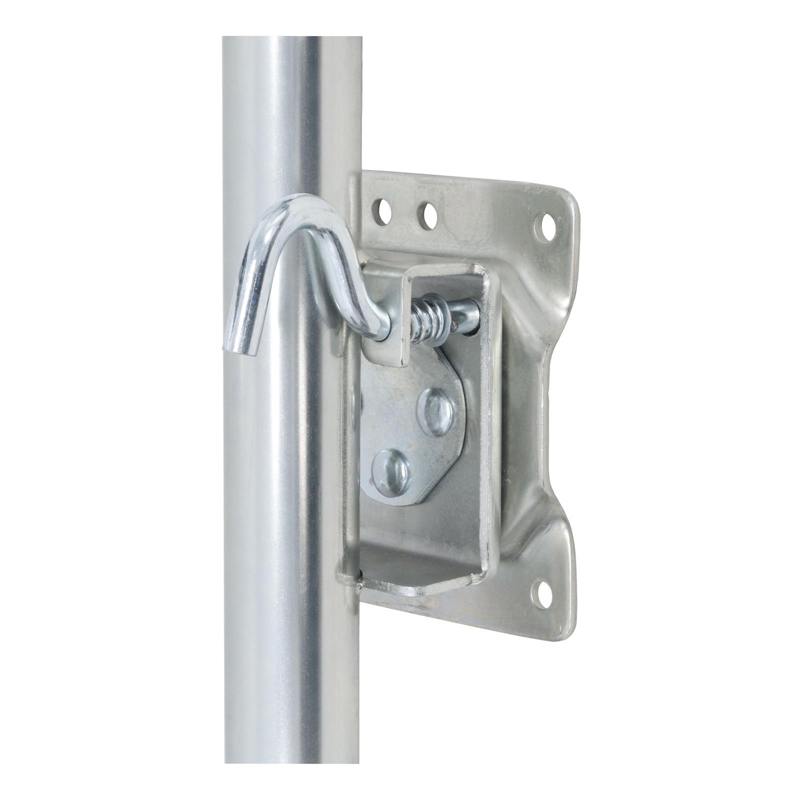 CURT Marine Trailer Jacks 28112 Jack, Marine, 1,200 lb. Capacity, 10 in. Travel, Steel, Zinc, Single Caster, Swivel, Each thumbnail 3