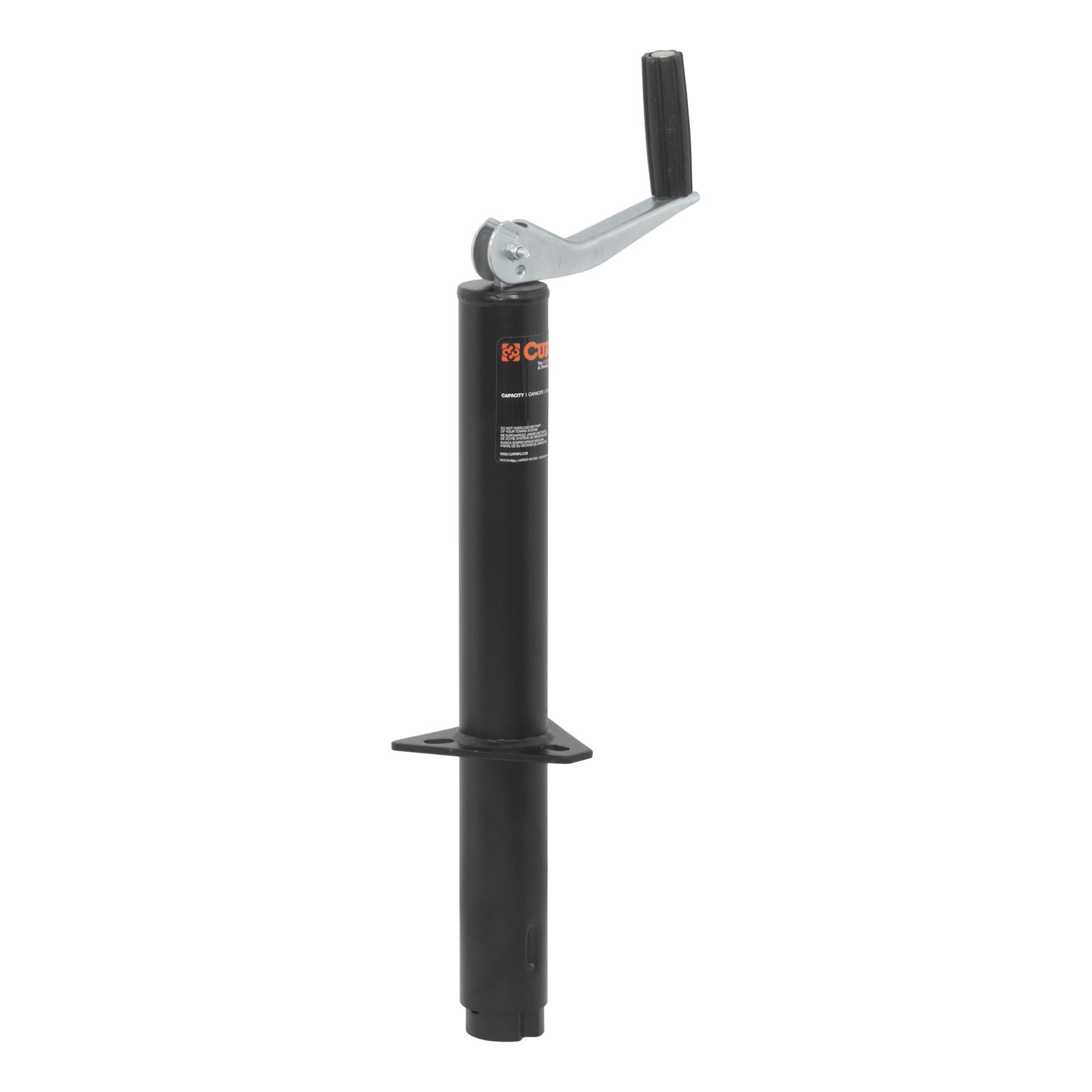 CURT A-Frame Jacks 28200 Trailer Jack, A-Frame, 2,000 lb. Capacity, 14 in. Travel, Steel, Painted, Top Wind, Each thumbnail 2