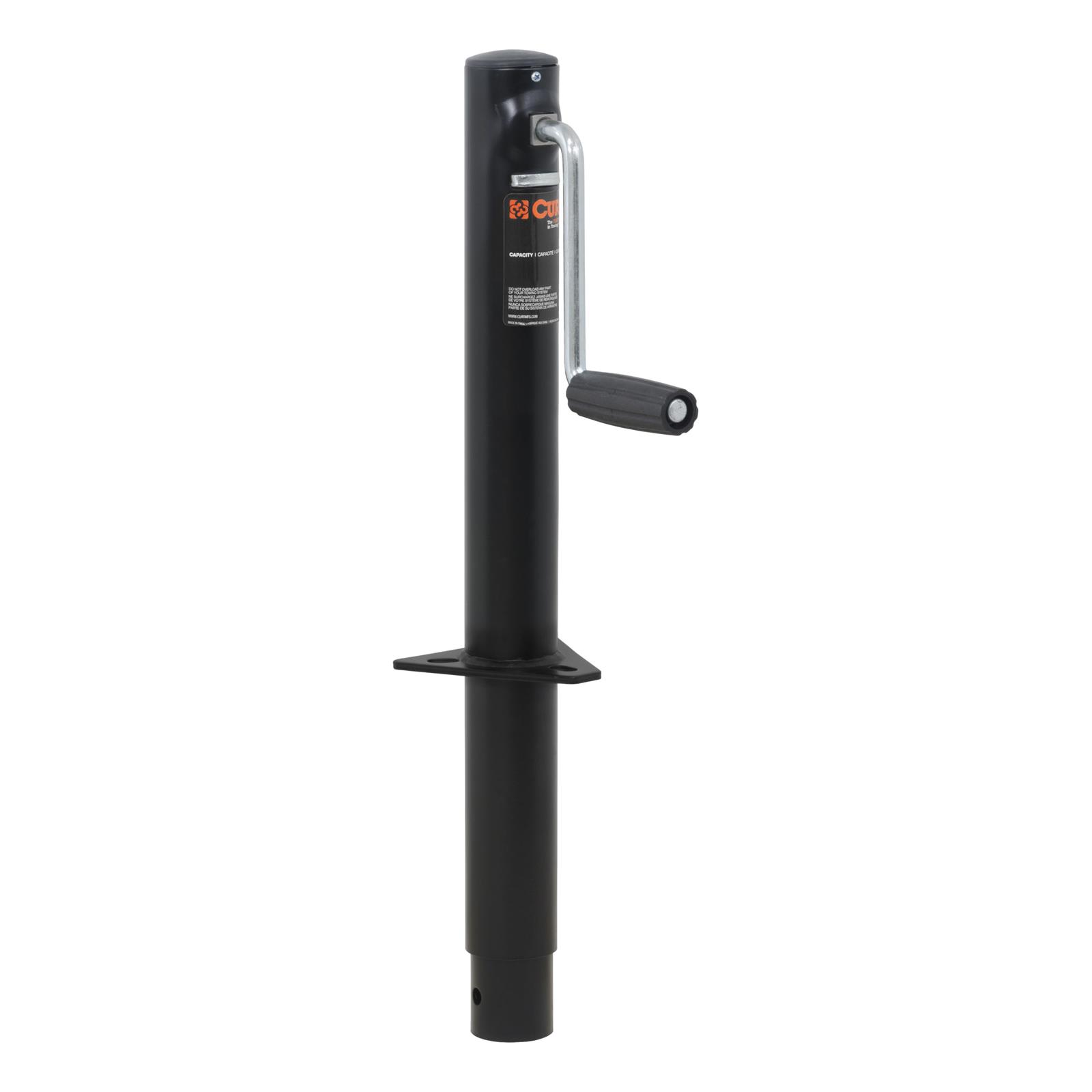 CURT A-Frame Jacks 28204 Trailer Jack, A-Frame, 2,000 lb. Capacity, 14.5 in. Travel, Steel, Painted, Side Wind, Each thumbnail 2