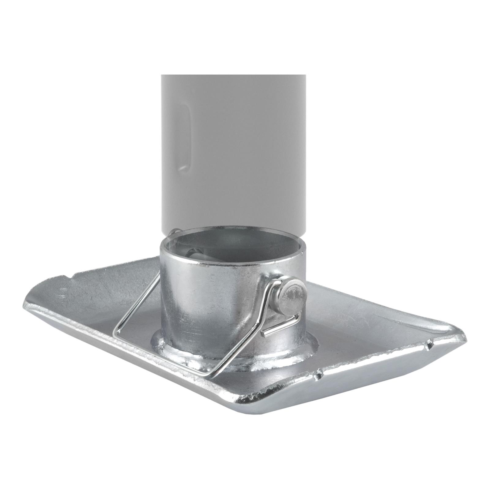 CURT Trailer Jack Bases 28272 Foot, Replacement Part, 2,000 lb. Capacity, for 2 in. Diameter Tube, Each thumbnail 3