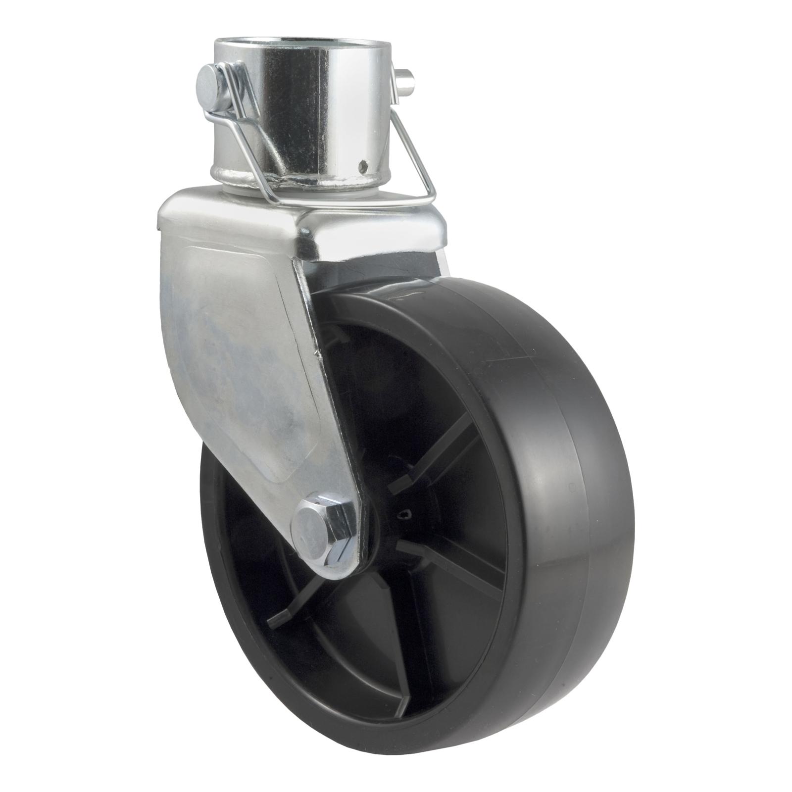 CURT Trailer Jack Replacement Casters 28276 Caster Wheel, Part, Each thumbnail 2