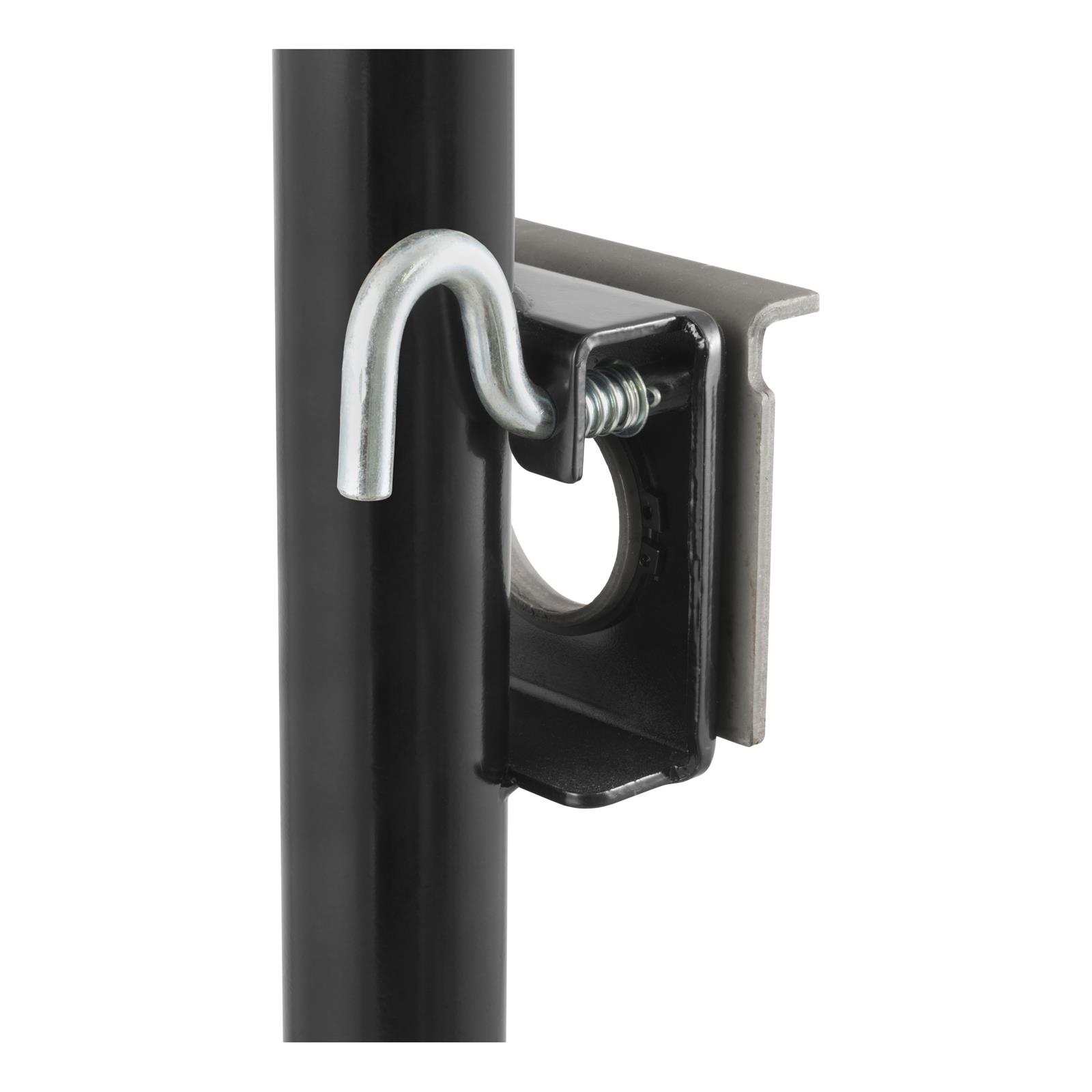 CURT Bracket Mount Swivel Jacks 28302 Trailer Jack, Mount, 2,000 lb. Capacity, 10 in. Travel, Steel, Painted, Side Wind, Each thumbnail 3
