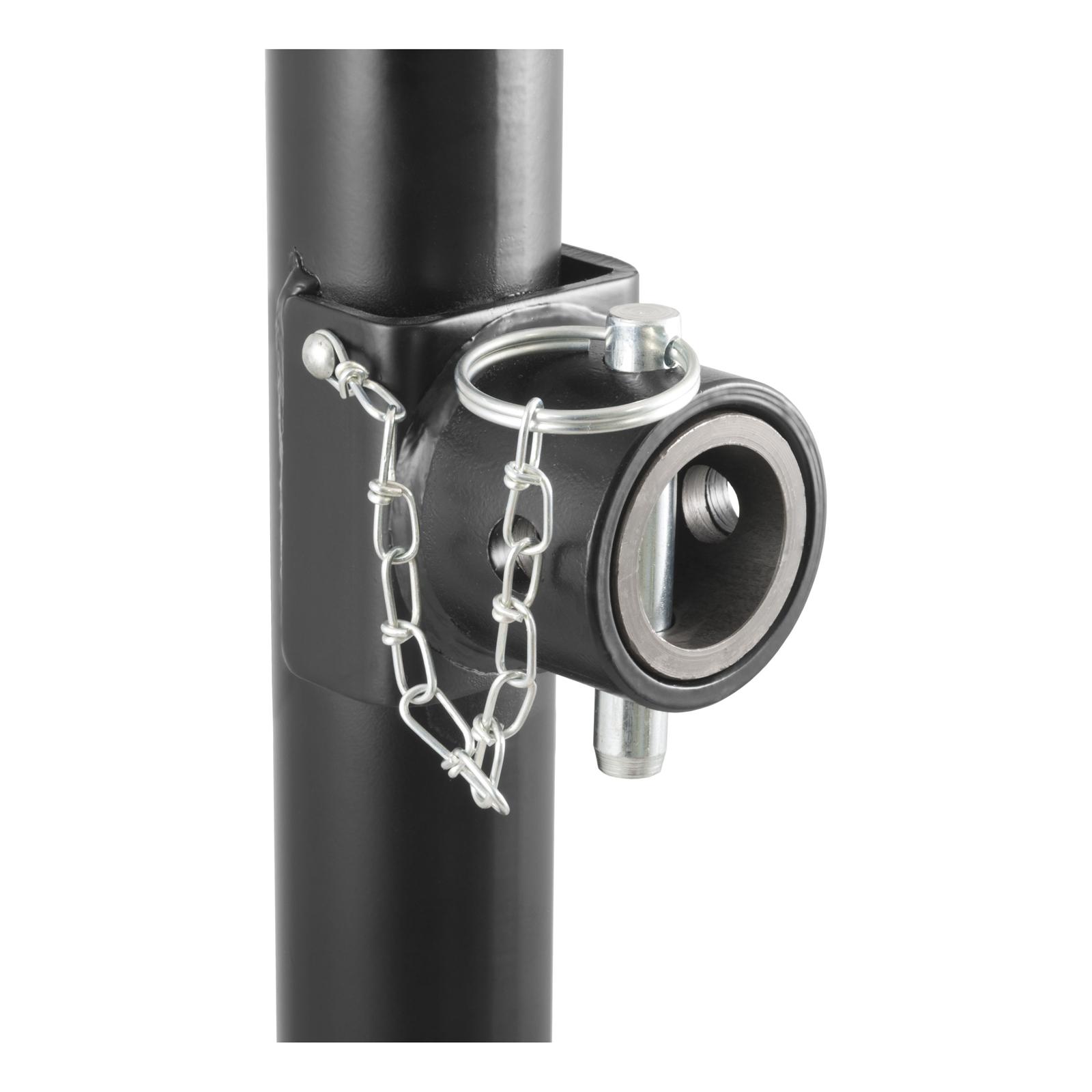 CURT Pipe-Mount Swivel Jacks 28351 Trailer Jack, Pipe Mount, Weld On, 5,000 lb. Capacity, 10 in. Travel, Steel, Painted, Top Wind, Each thumbnail 5