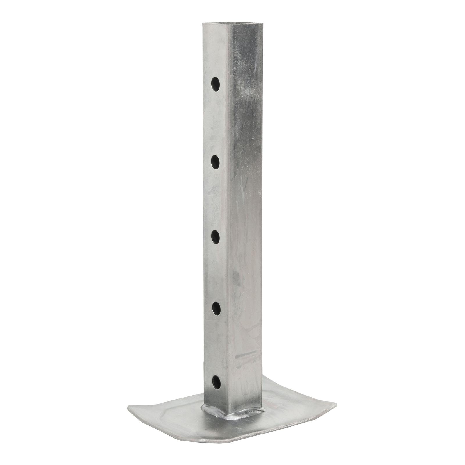 CURT Replacement Direct-Weld Square Jack Components 28962 Leg, Trailer Part, Square, Each