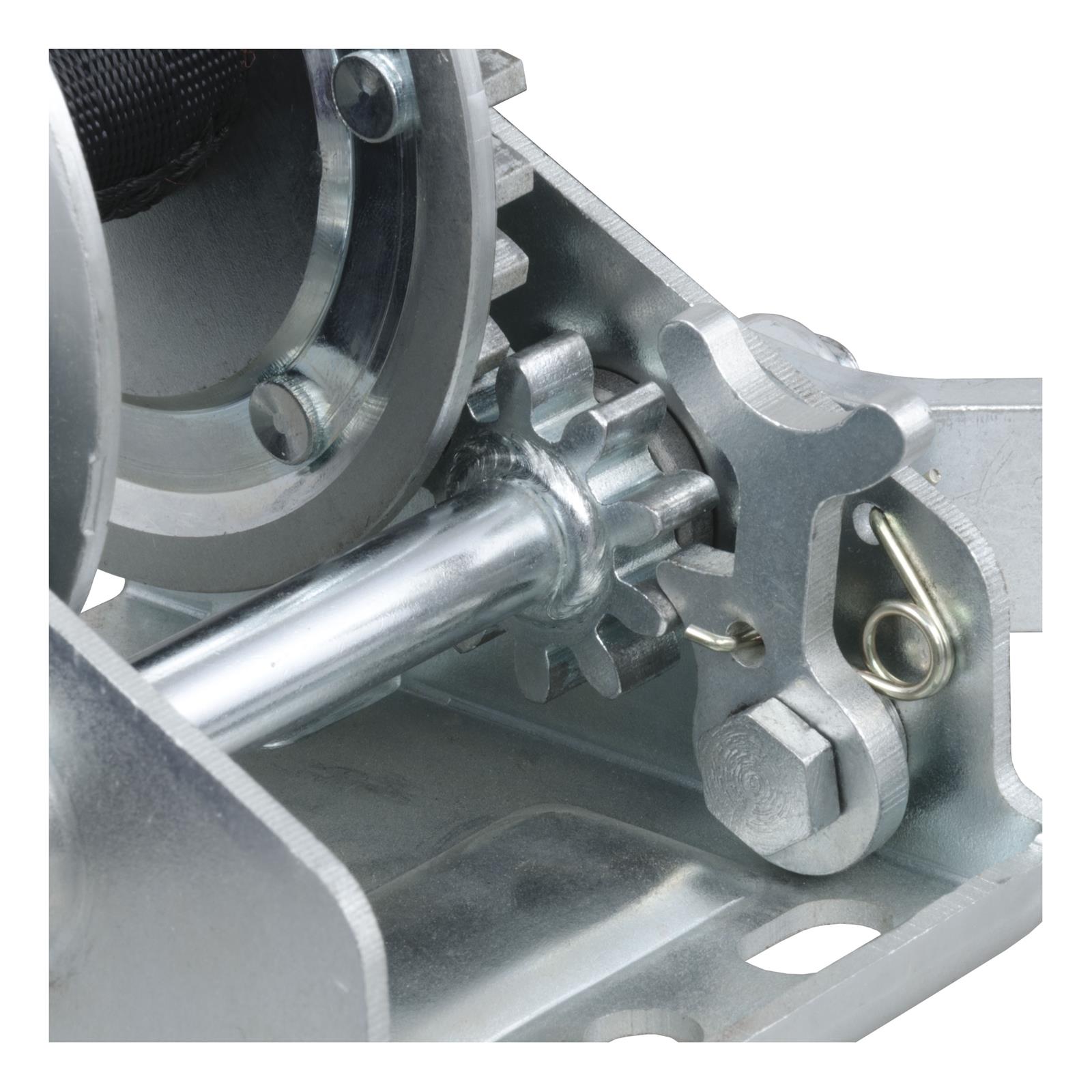 CURT Hand Winches 29423 Winch, Manual, 3.25:1 Gear Reduction Ratio, 900 lbs. Pull Rating, 6.50 in. Handle Length, Each thumbnail 2