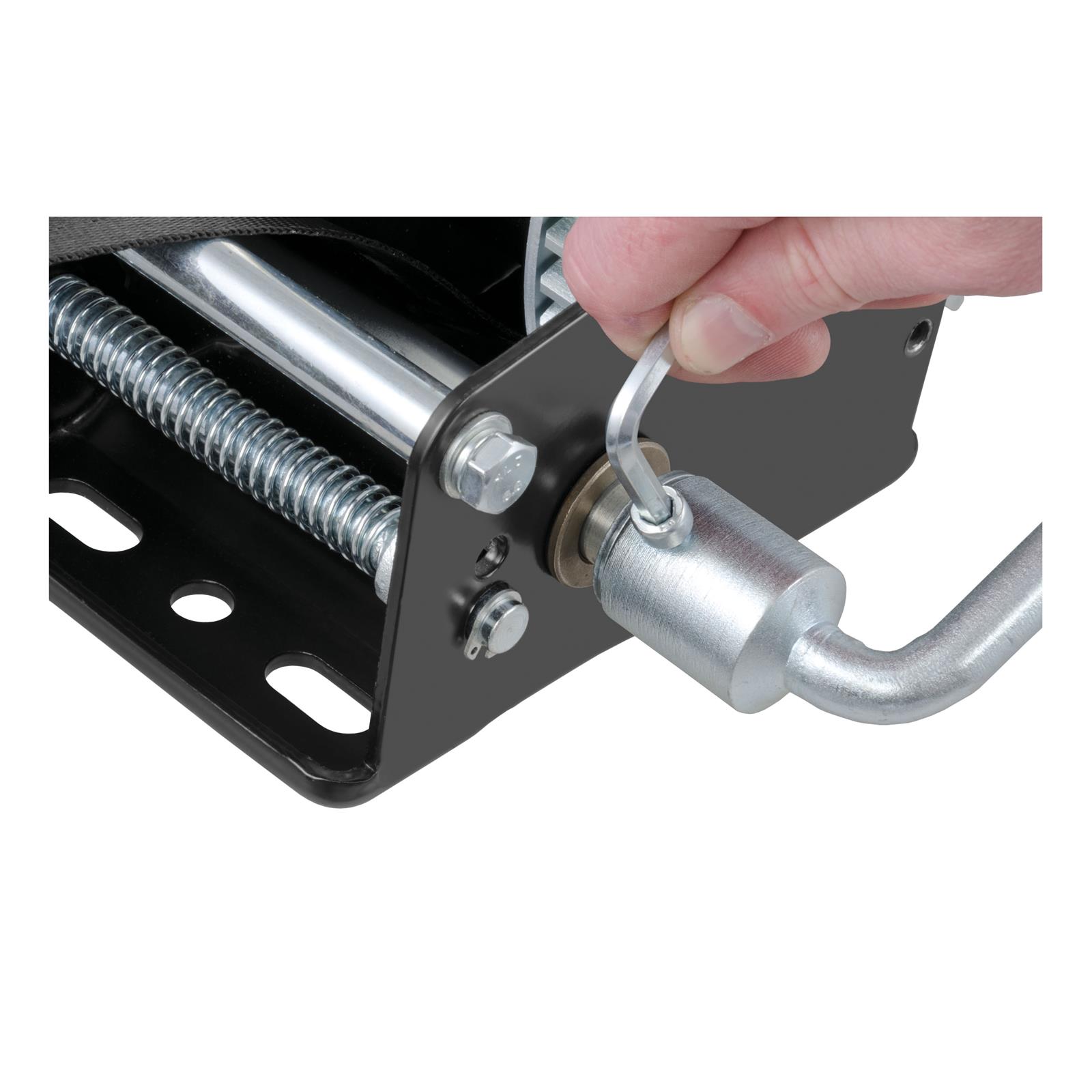 CURT Hand Winches 29427 Winch, Manual, 5.1:1 Gear Reduction Ratio, 1,700 lbs. Pull Rating, 8.00 in. Handle Length, Each thumbnail 4