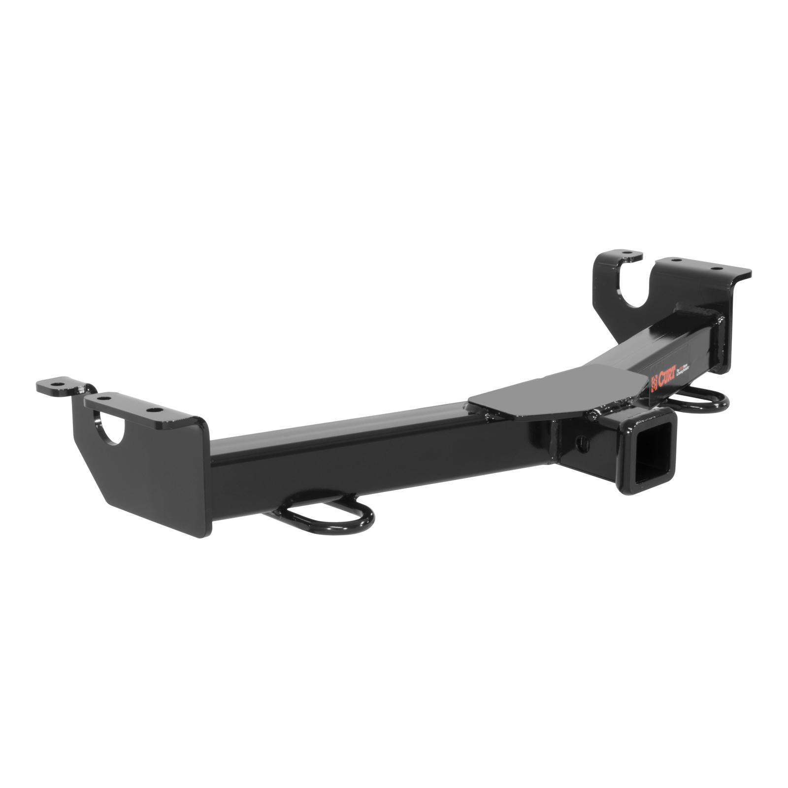 CURT Class 3 Receiver Hitch 31016 Trailer Hitch, III, Front Receiver, 2 in. Receiver, Black, Square Tube, Chevy/GMC, Each thumbnail 2
