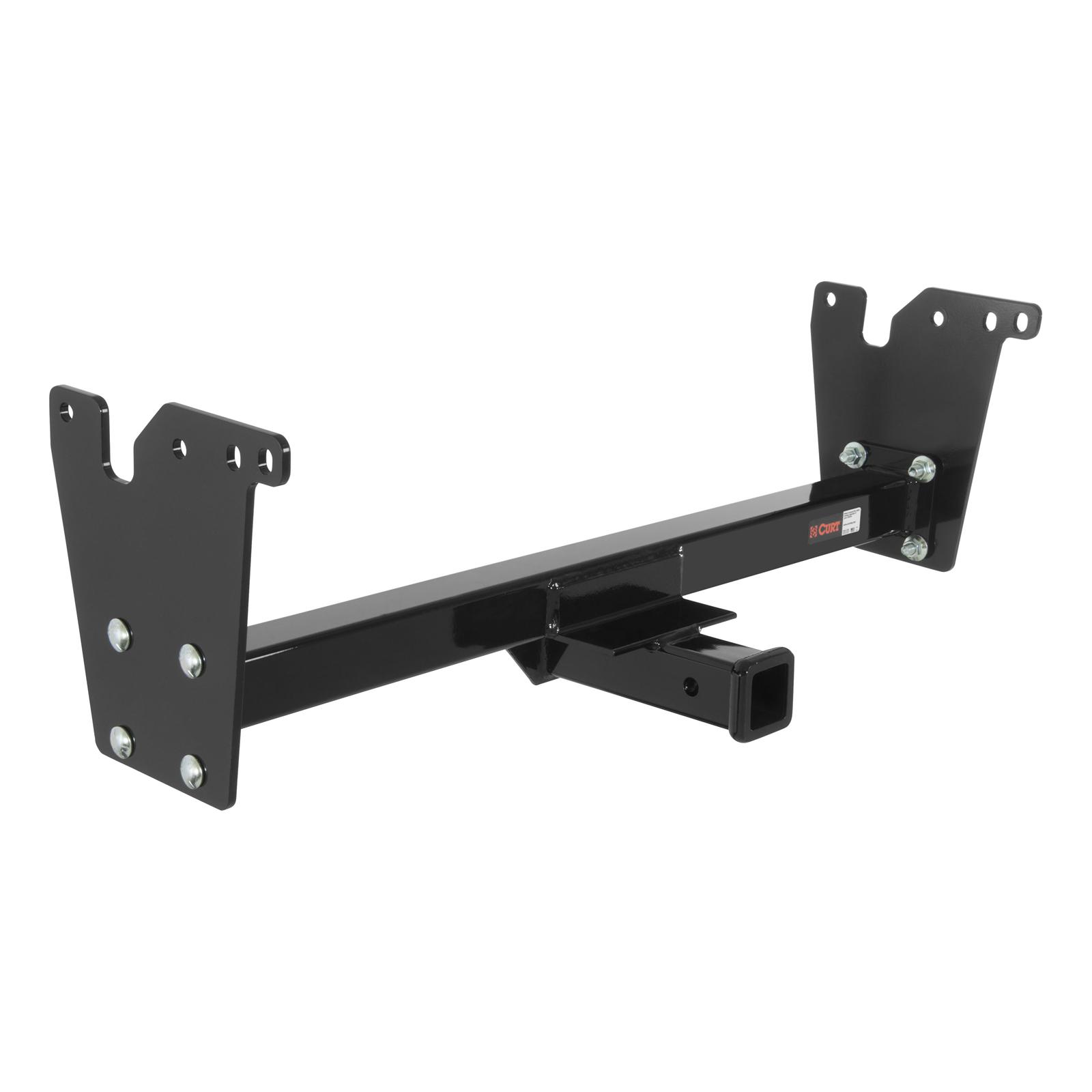 CURT Class 3 Receiver Hitch 31018 Hitch, III, Front, 2 in. Style, Black Powdercoated, Square Tube, Ford, Each thumbnail 2