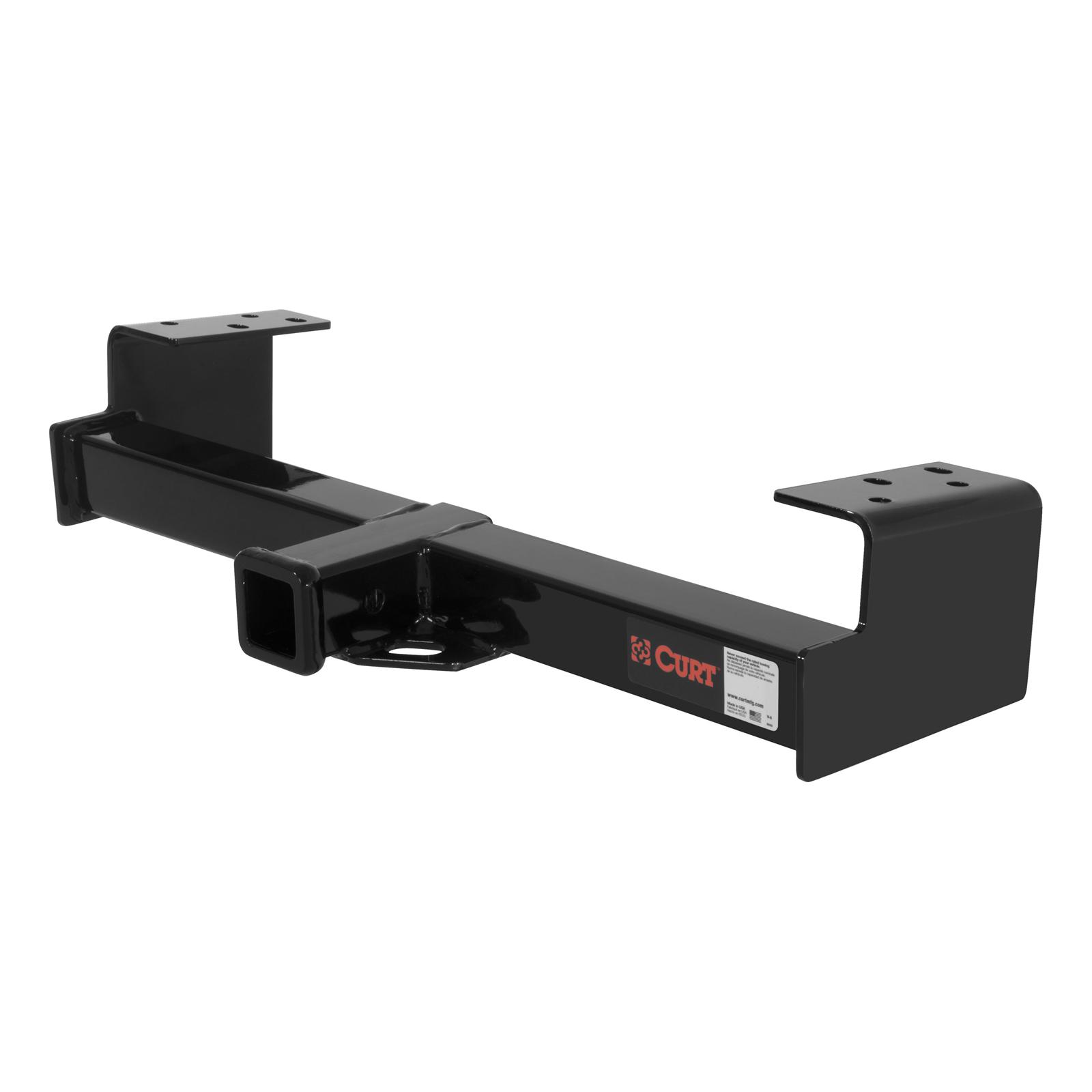 CURT Class 3 Receiver Hitch 31021 Trailer Hitch, III, Front Receiver, 2 in. Receiver, Black, Square Tube, Chevy/GMC, Each thumbnail 2